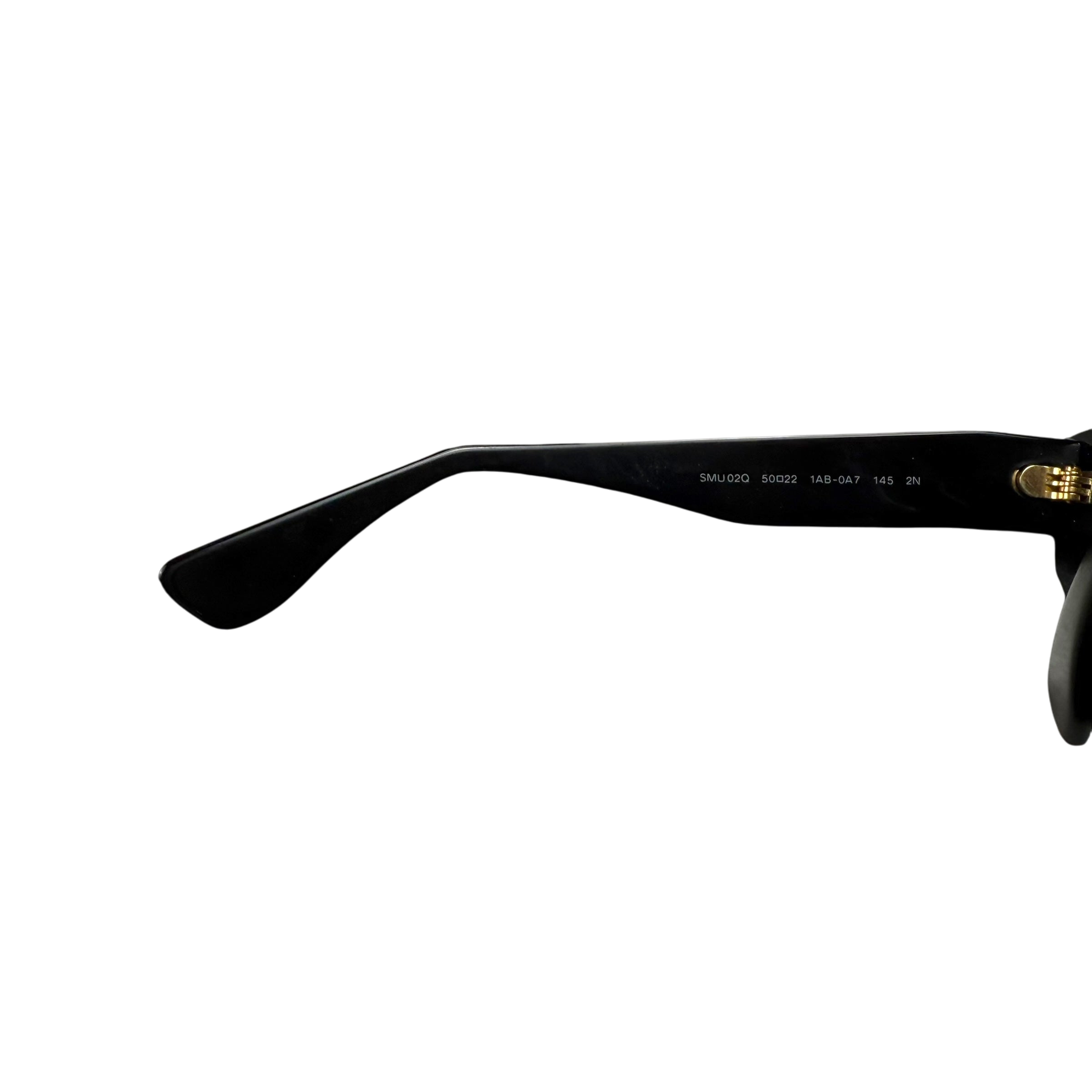 Miu Miu Rasoir Cat Eye Sunglasses Black