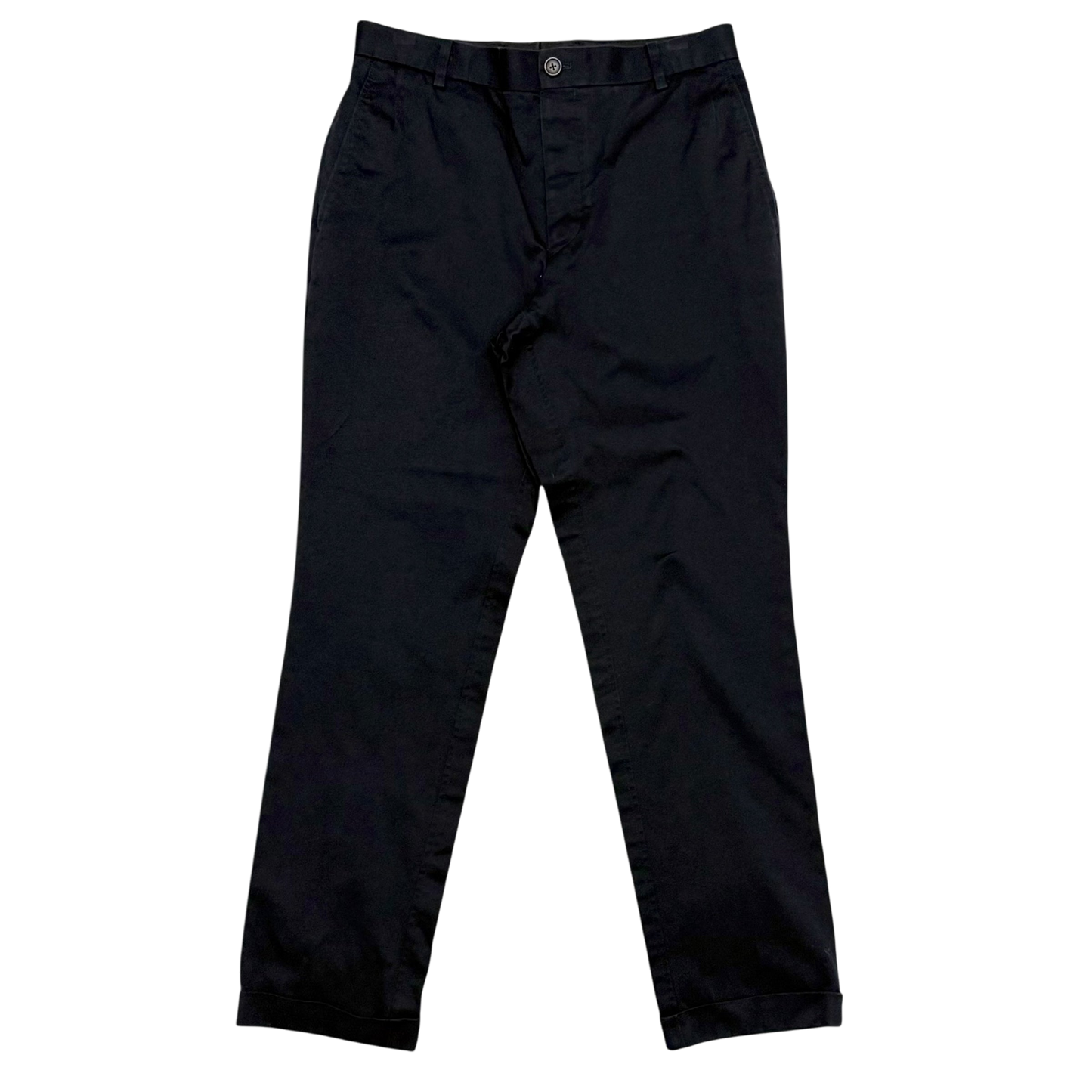 Thom Browne Tapered Navy Chino Pants (Size 30”)