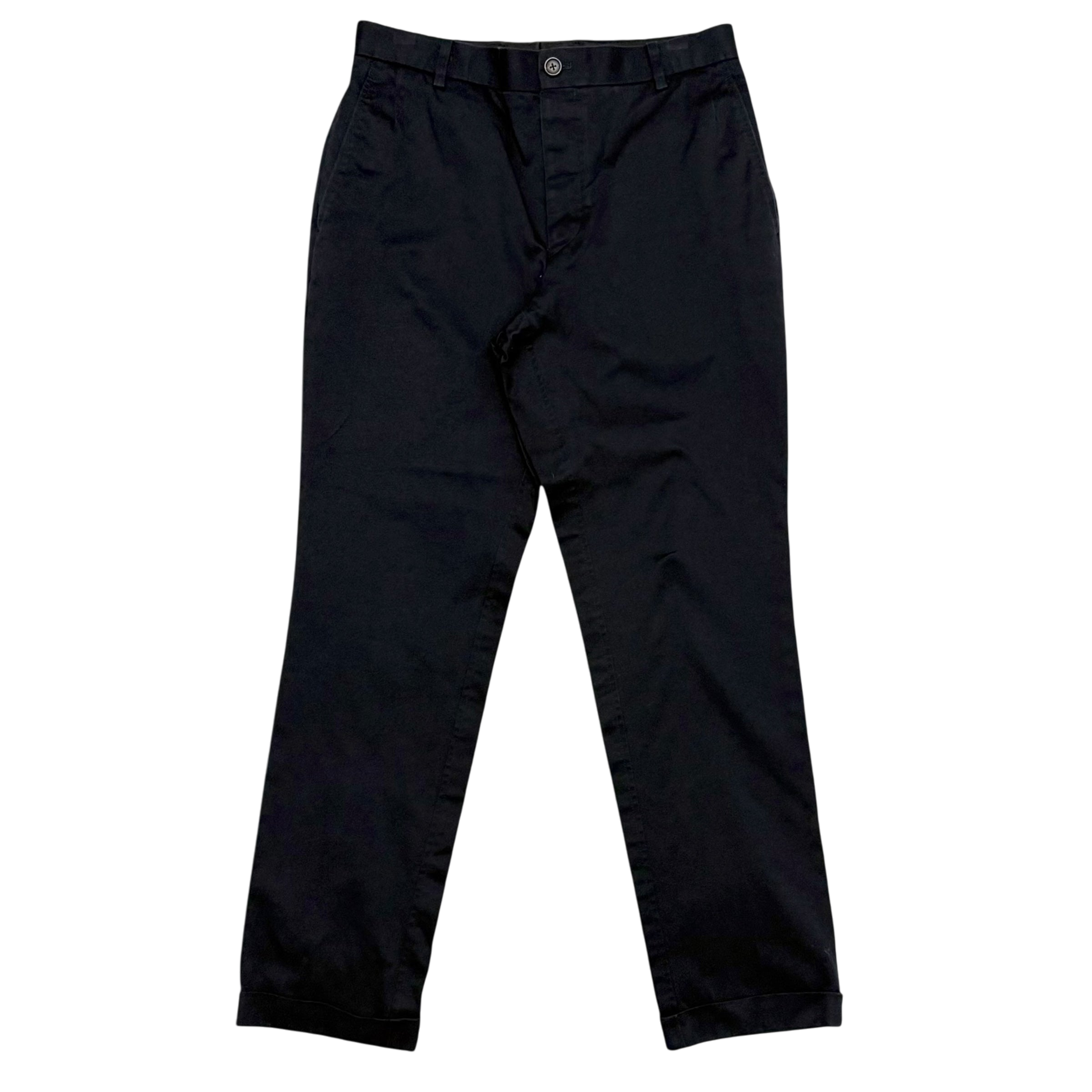 Thom Browne Tapered Navy Chino Pants (Size 30”)