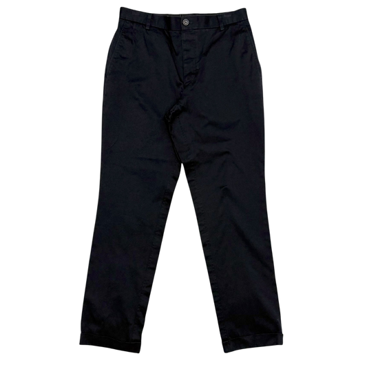 Thom Browne Tapered Navy Chino Pants (Size 30”)