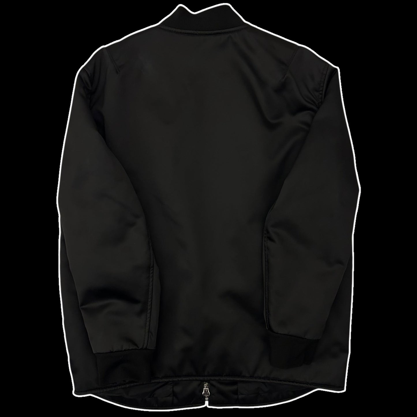 Acne Studios Nylon Matt Bomber Jacket Black (Fits M)