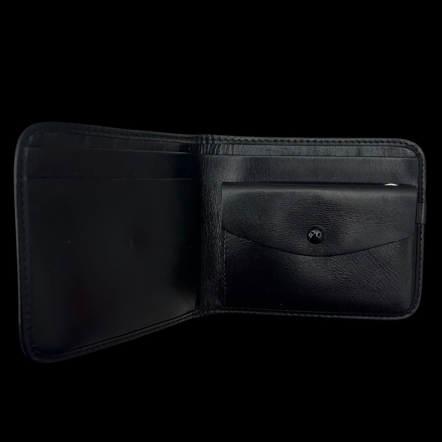 Christian Dior Oblique Trotter Bifold Wallet Navy / Beige