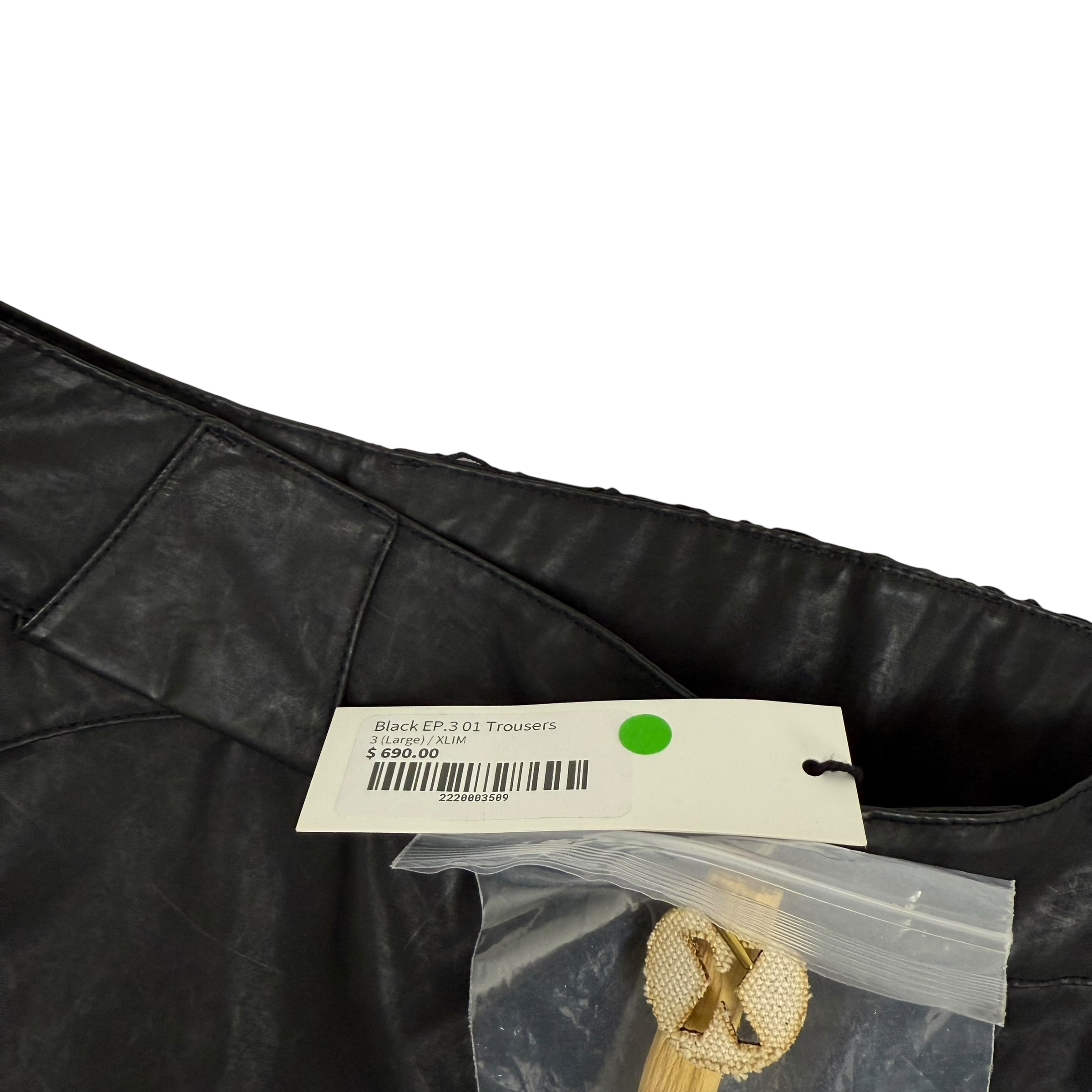 XLIM Ep.3 Synopsis 01 Trousers Black (Size L)