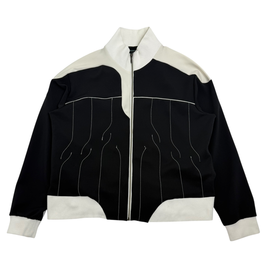Ryaw Track Jacket Black/White (Fits L)