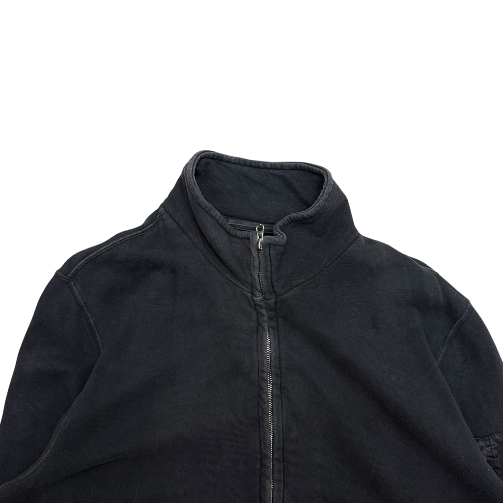 C.P. Company AW14 Cotton Lens Viewer Zip-Up Sweatshirt Navy (Fits L)