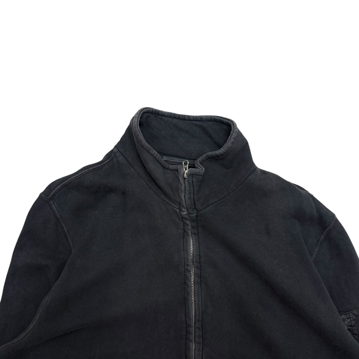 C.P. Company AW14 Cotton Lens Viewer Zip-Up Sweatshirt Navy (Fits L)