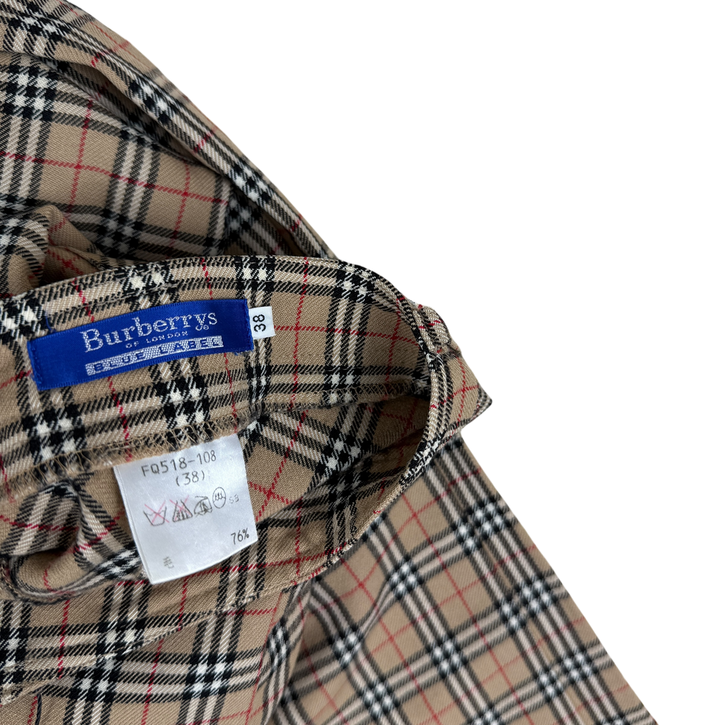 Burberry Blue Label Nova Check Trousers (Size 38)