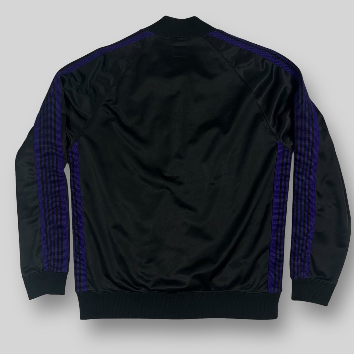 Needles Tricot Bomber Jacket Black/Purple (Fits M/L)