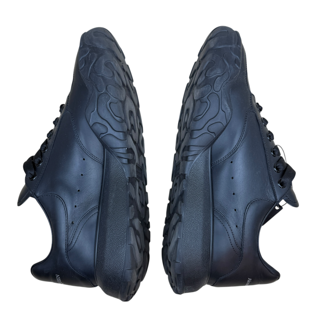 Alexander McQueen Court Leather Sneakers Black (US9/EU42)