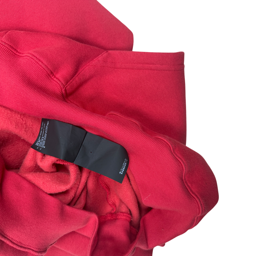 Balenciaga ‘SINNERS’ Embossed Logo Oversized Hoodie Red (Fits XS-XL)