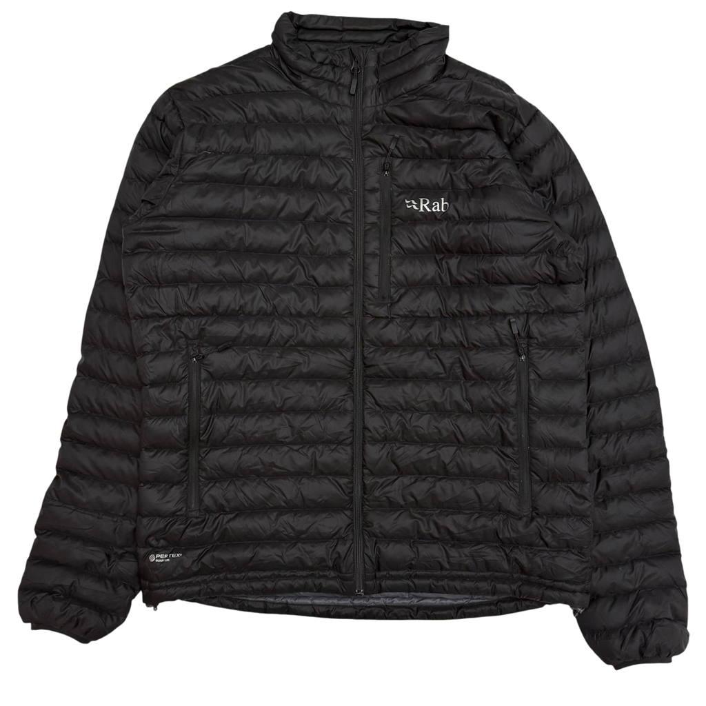 Rab Pertex Microlight Alpine Down Jacket Black (Size L)