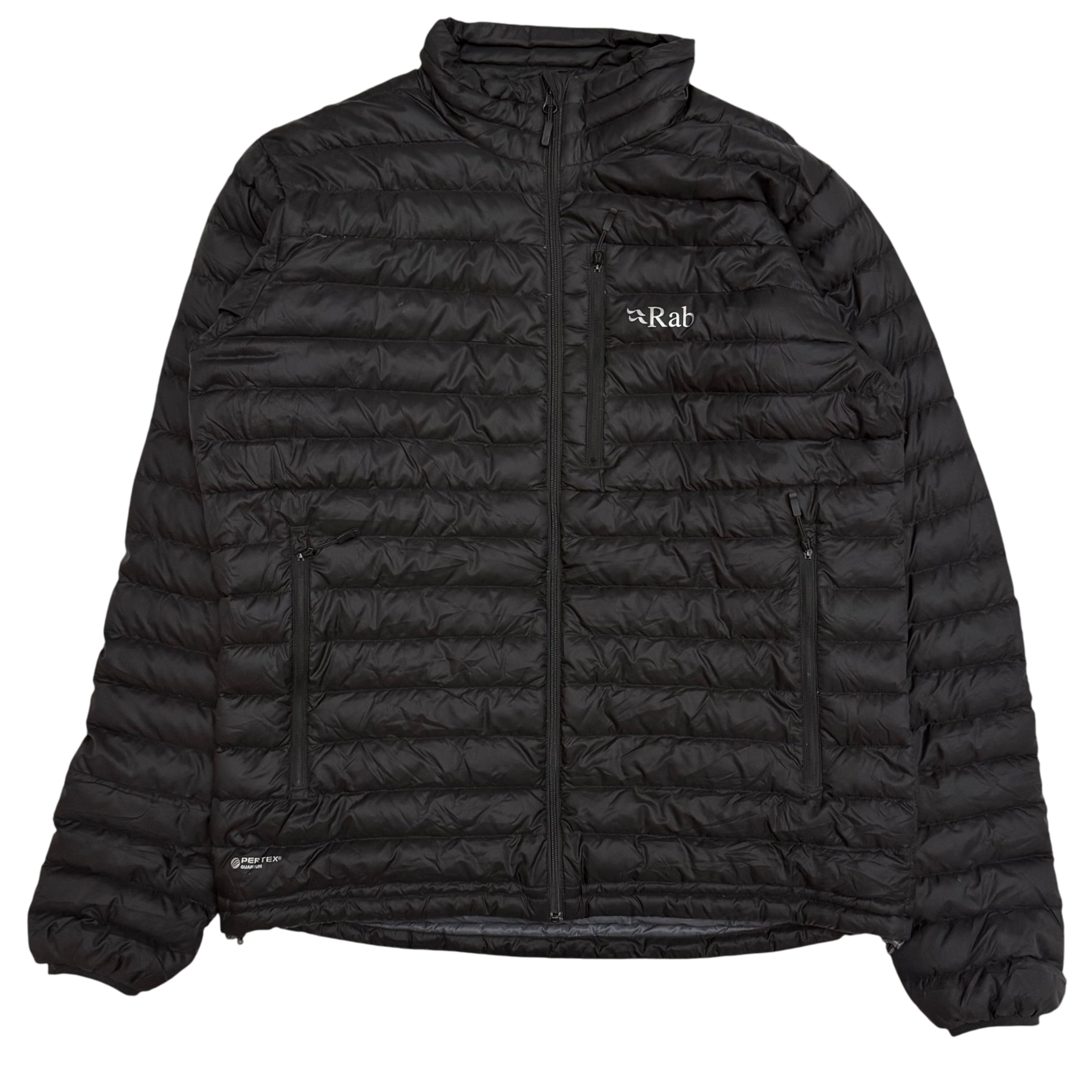 Rab Pertex Microlight Alpine Down Jacket Black (Size L)