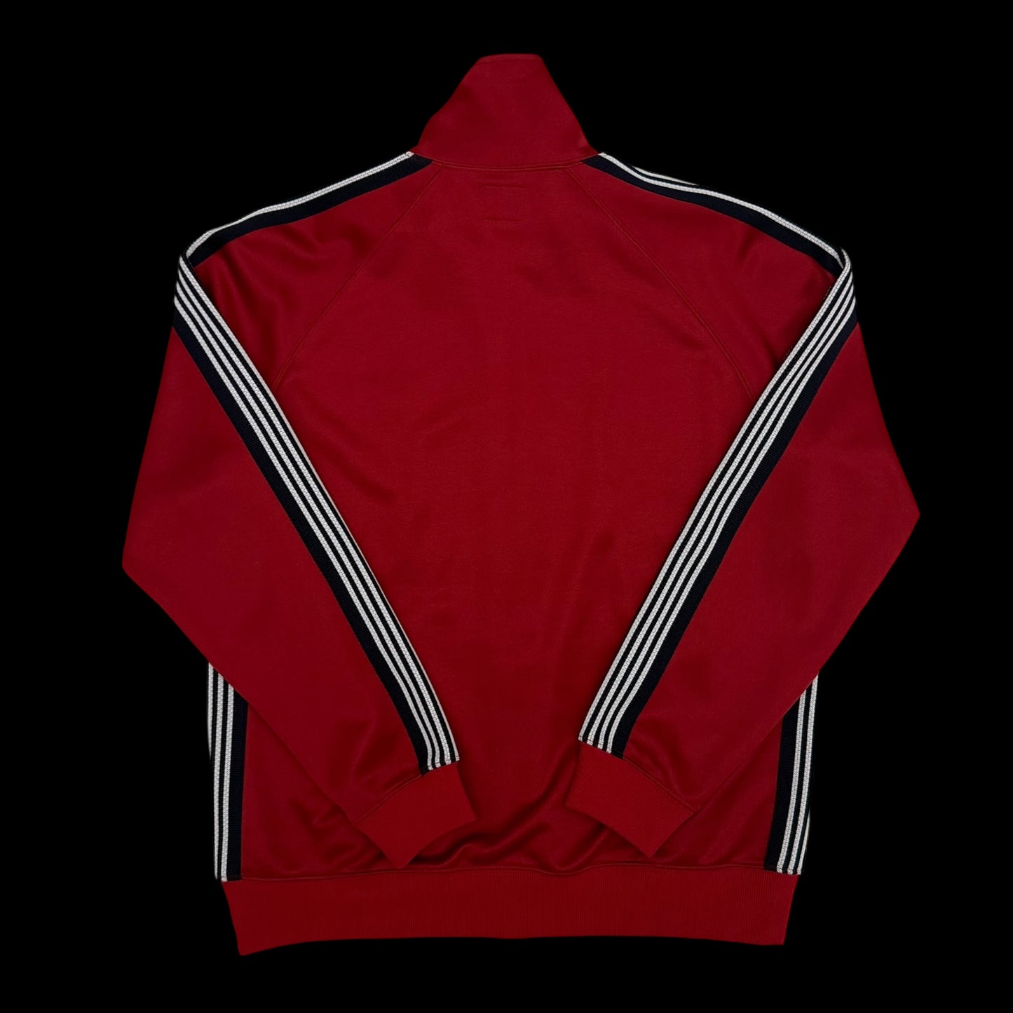 Needles Poly Smooth Track Jacket Red / Black (Size L)