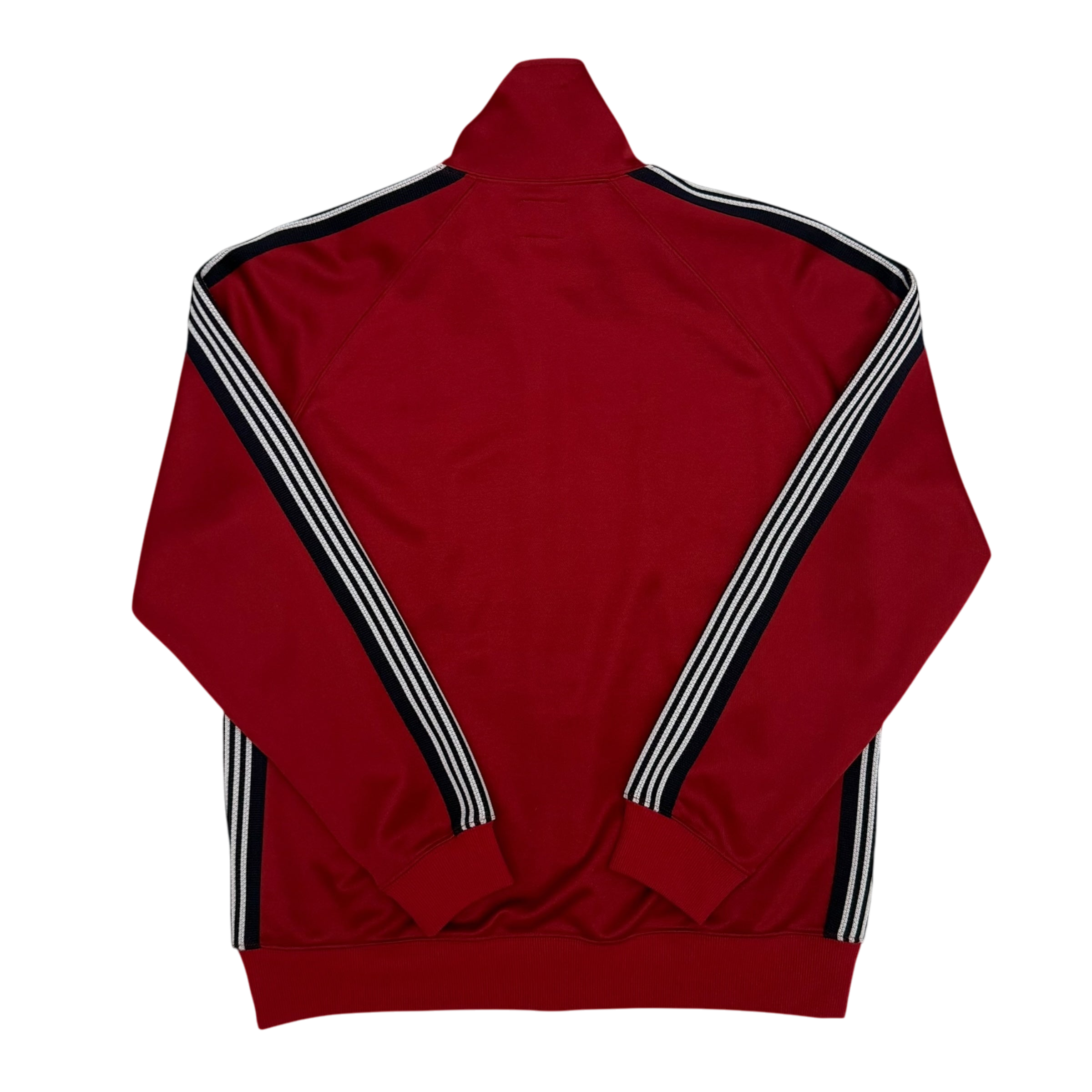 Needles Poly Smooth Track Jacket Red / Black (Size L)
