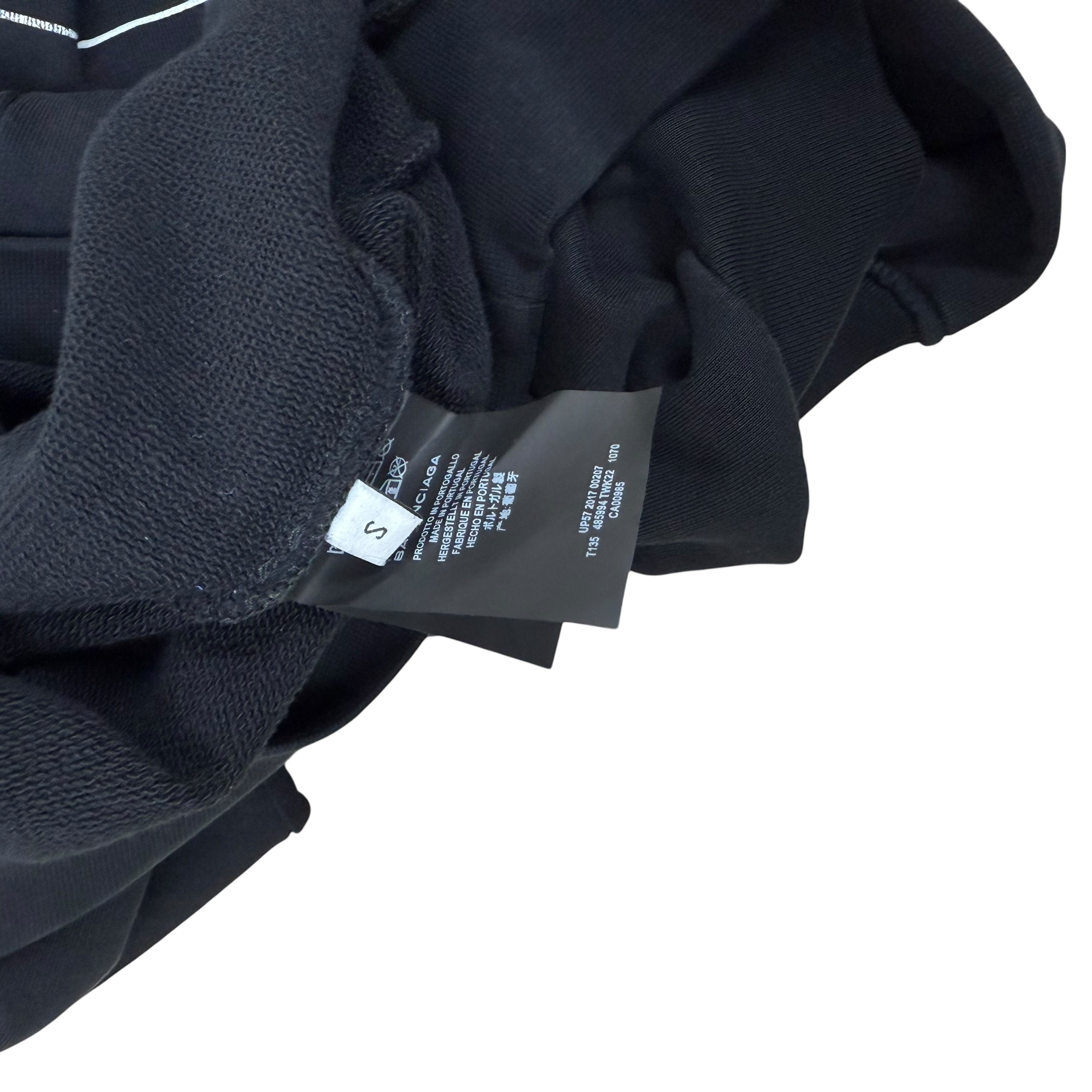 Balenciaga Homme FW17 Sweatshirt Black (Fits S-L)