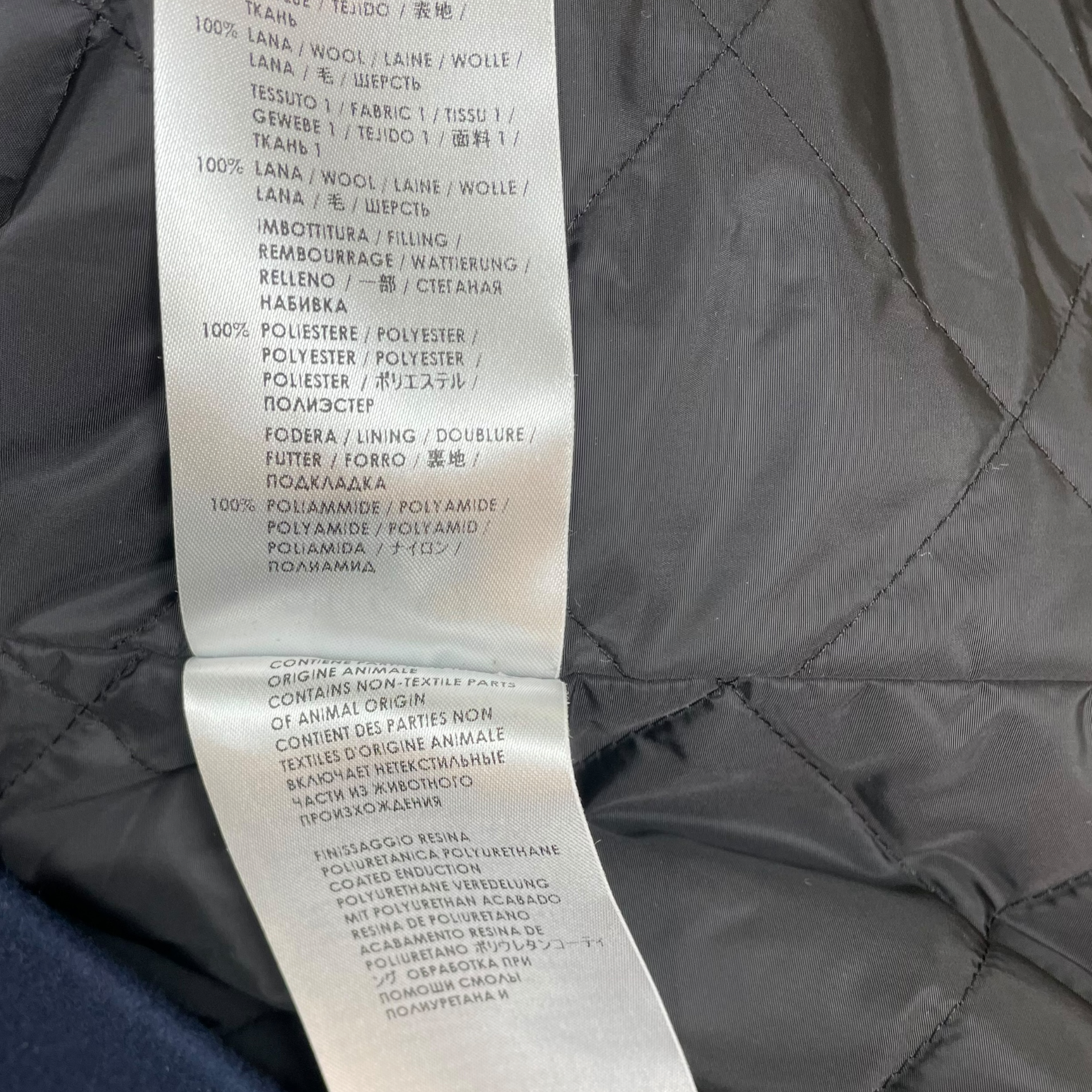 Gucci Colour Block Wool Coat (Size 46/S-M)