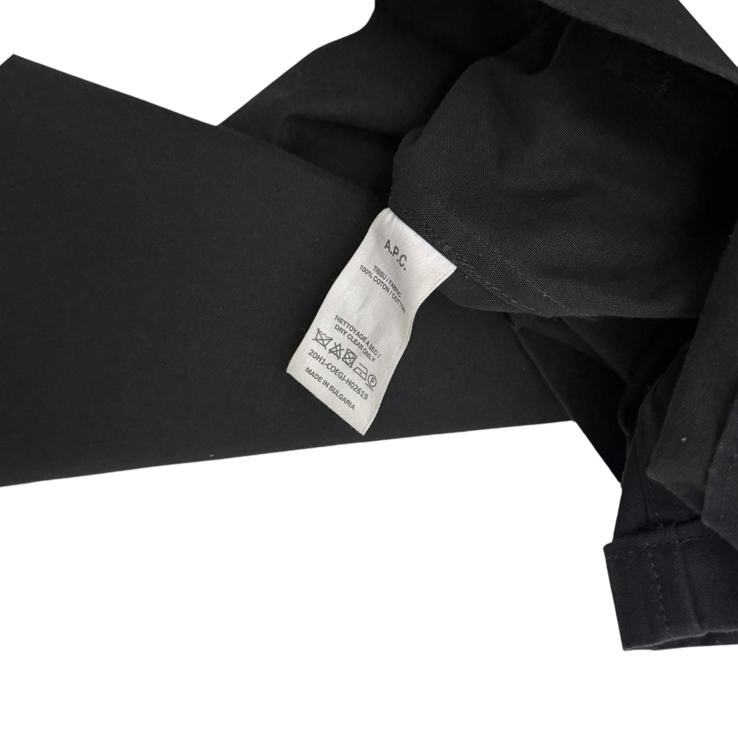 A.P.C. Lazare Shirt Jacket Black (fits L-XL)