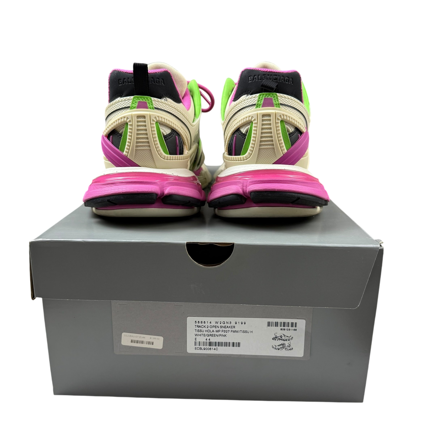 Balenciaga 2021 Track.2 Trainer Pink / Green (US11/UK10/EU44)