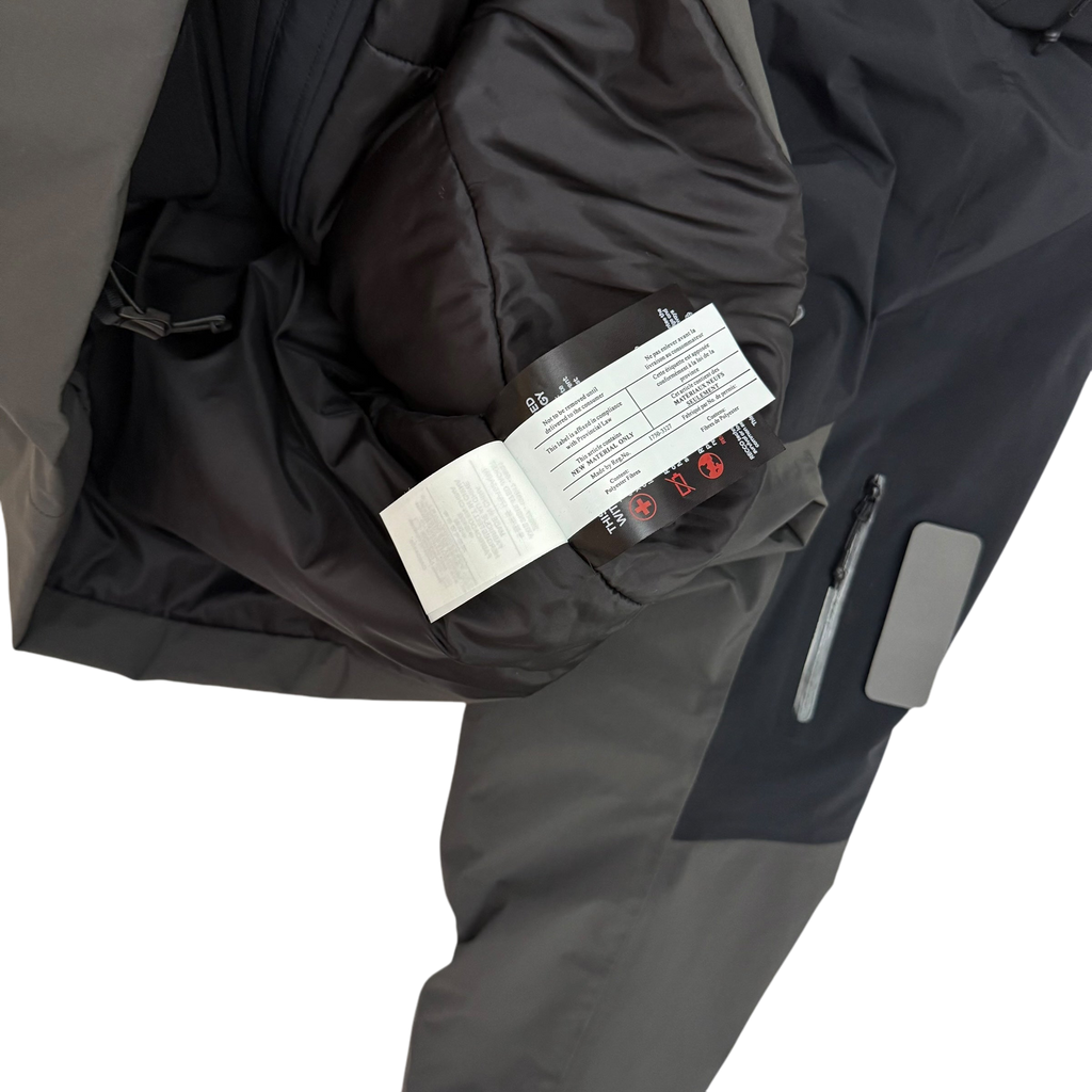 Arc'teryx System A Gen 2 Axis Insulated Gore-Tex Jacket Black / Grey (Size L)