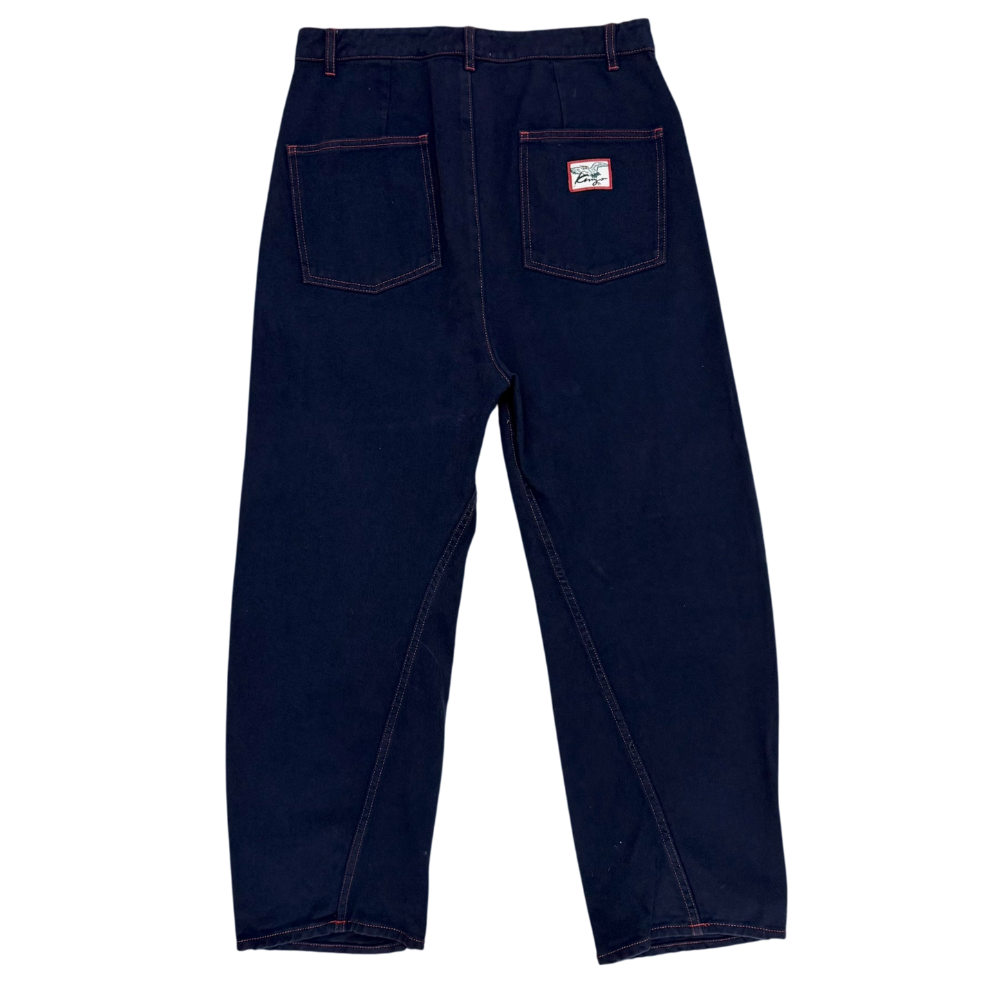 Kenzo Paris Memento Collection Twisted Dart Indigo Jeans (Size 31”)