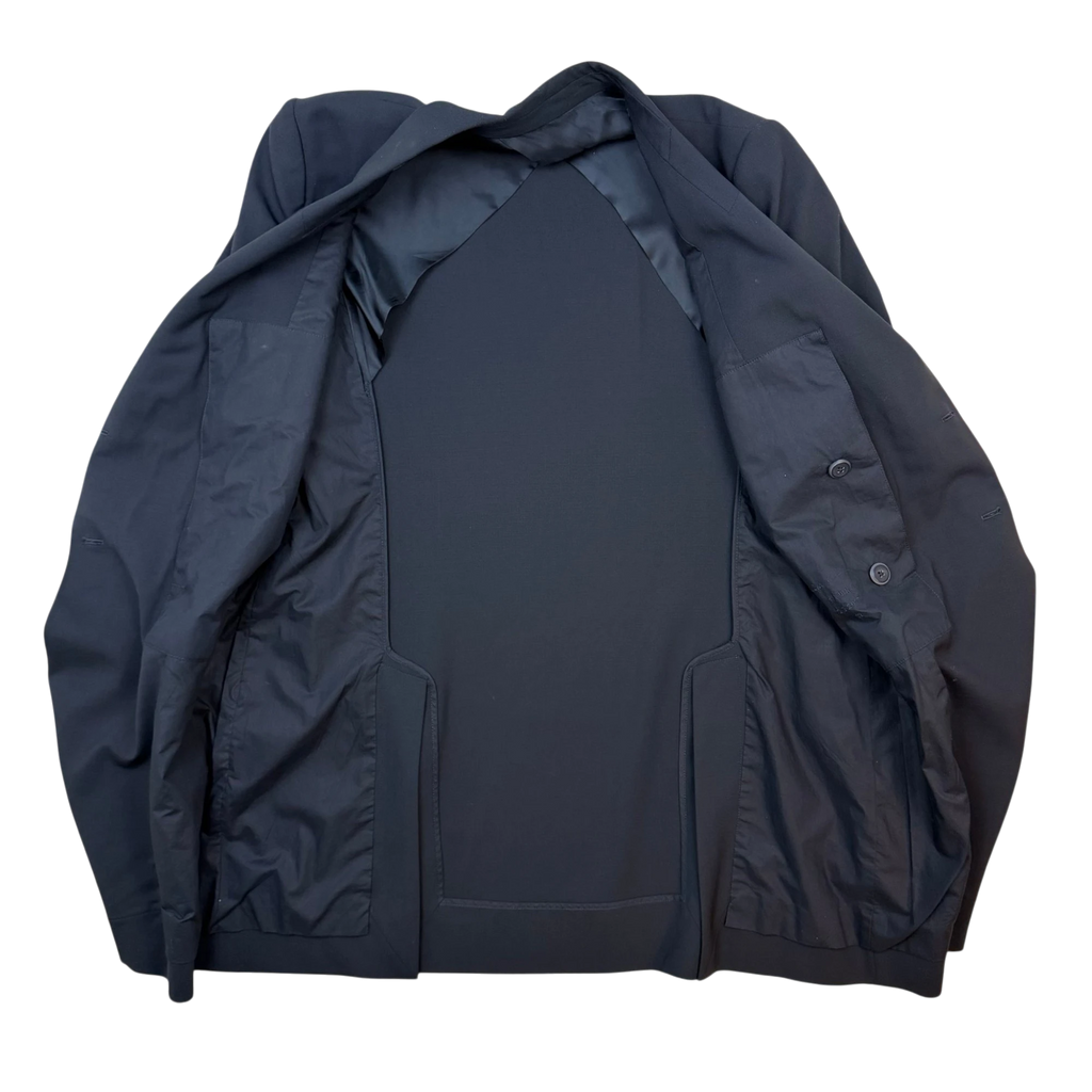Rick Owens SS15 Faun Double Breasted Blazer Jacket Black (Size 52/XL)