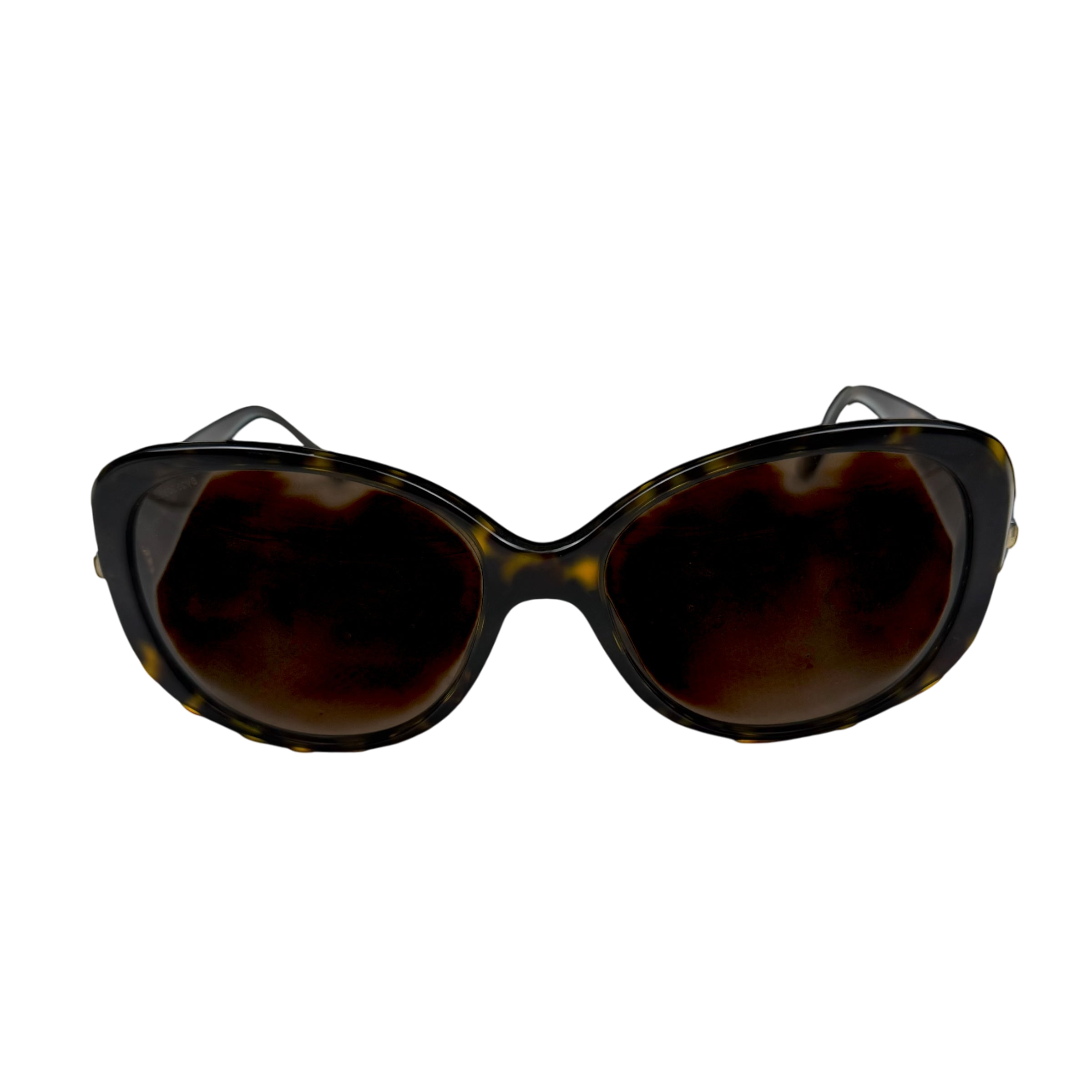 Versace Medusa Logo Sunglasses Tortoiseshell