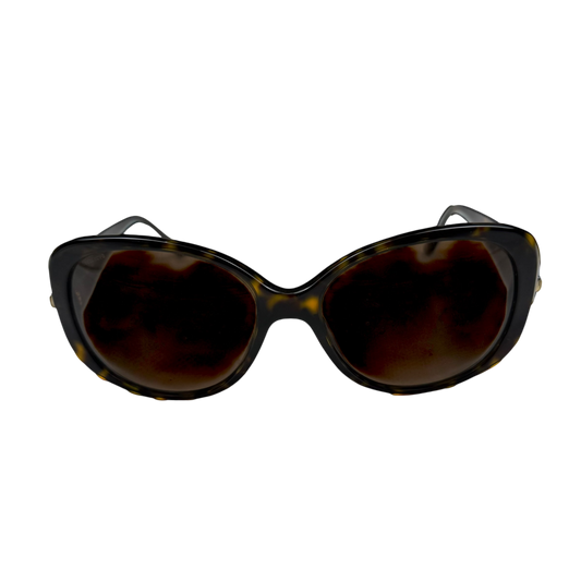 Versace Medusa Logo Sunglasses Tortoiseshell