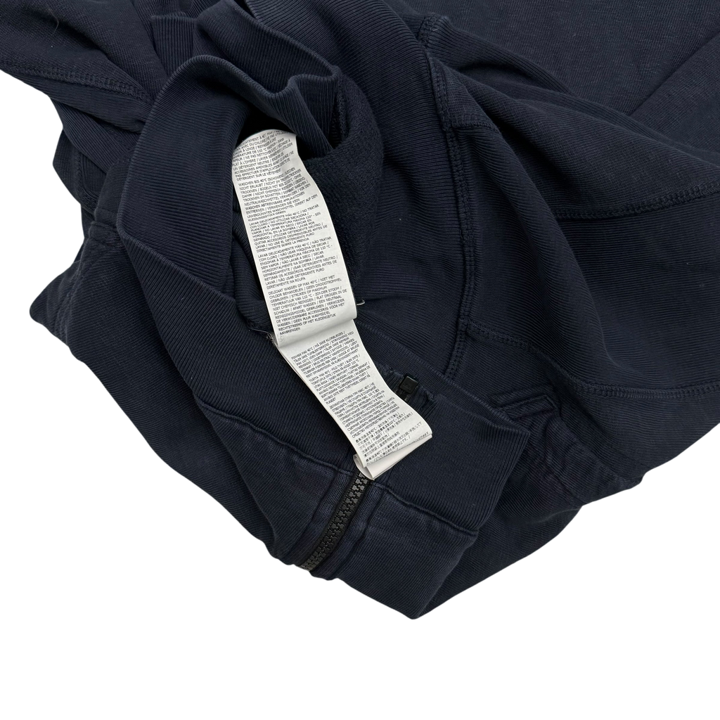 Stone Island Full Zip Sweatshirt Navy(Size XXL)