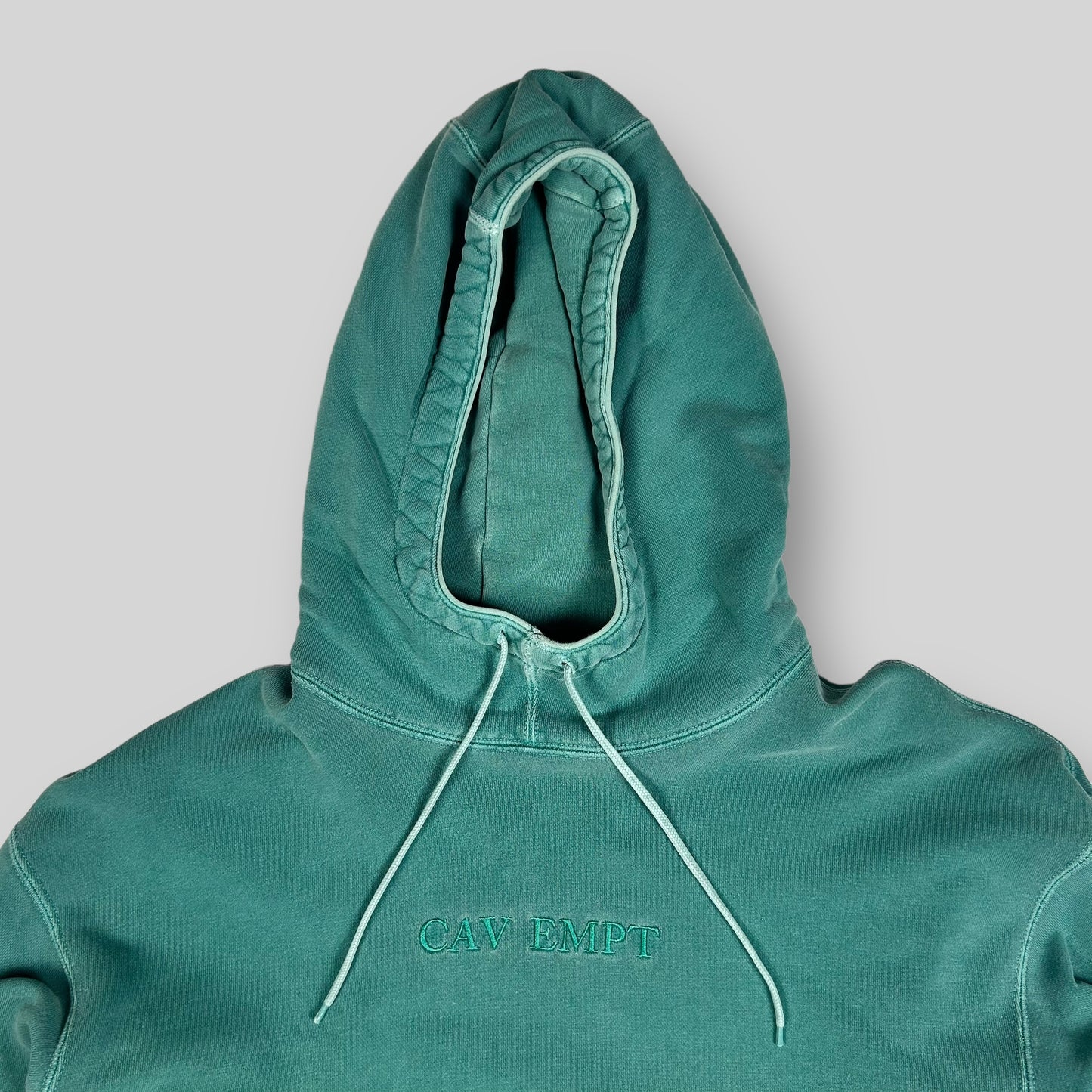 Rare Cav Empt Overdyed Hoodie Light Green (Fits M/L)