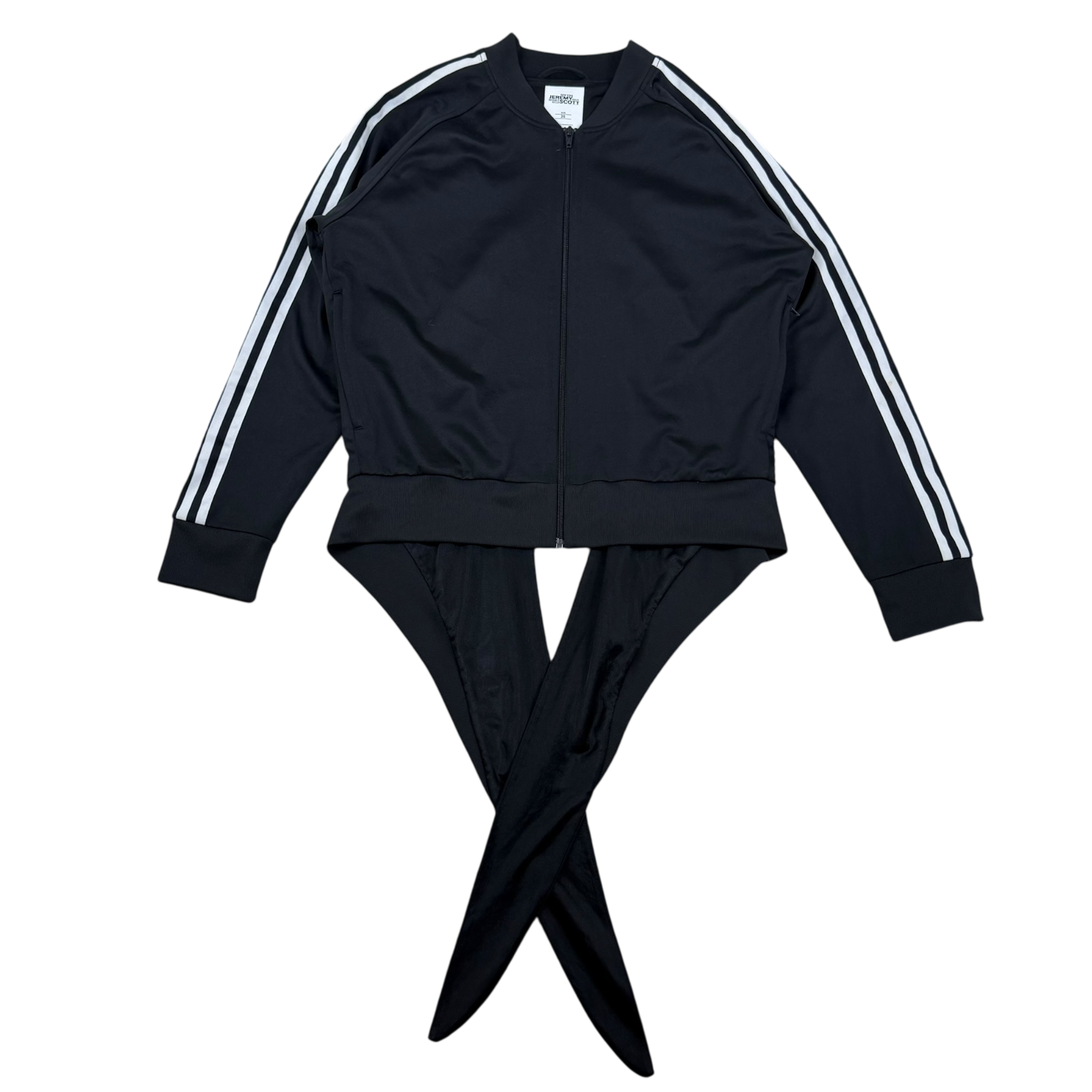 Jeremy Scott x Adidas Open Back Track Jacket Black (Fits M Womens)