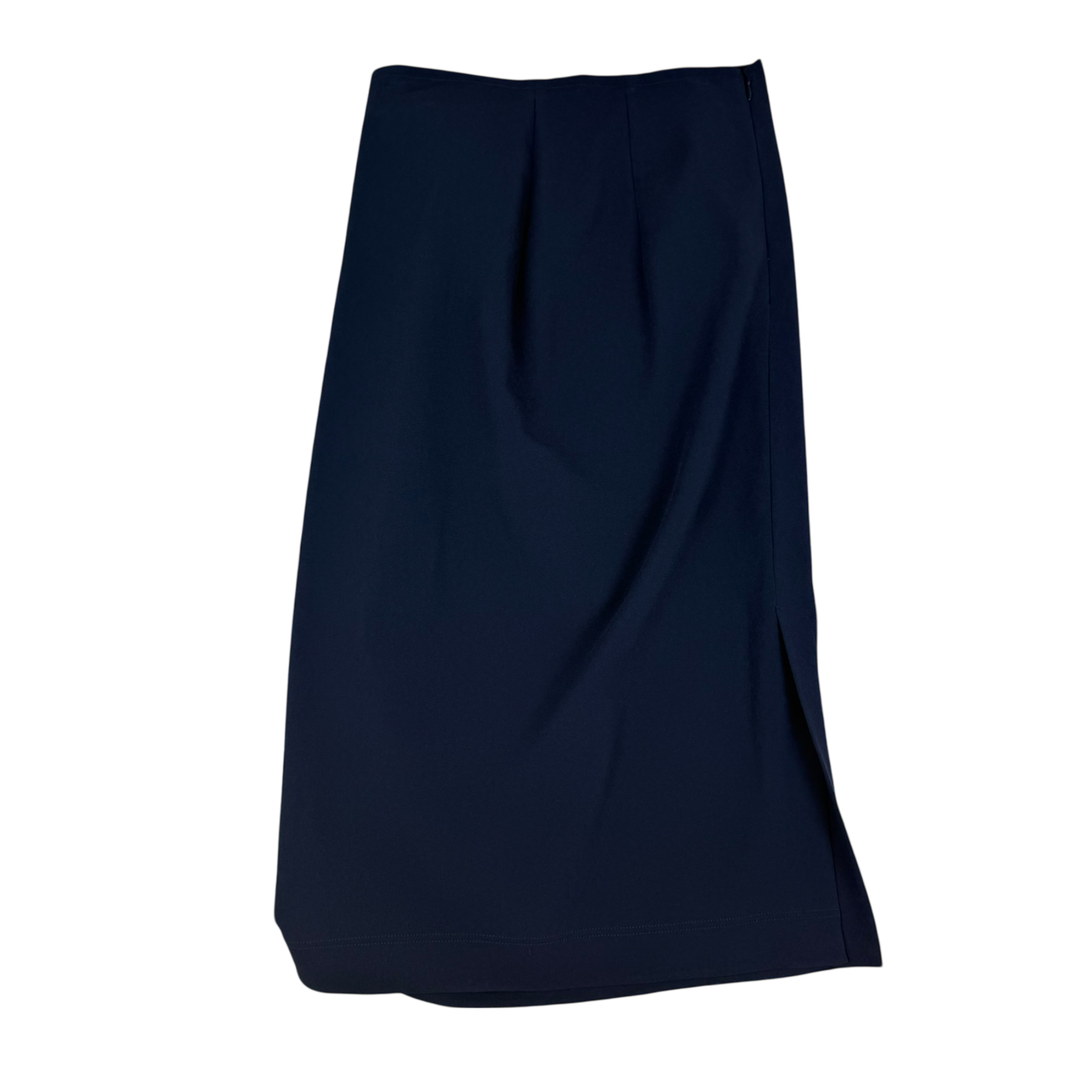 Jil Sander Asymmetric Cutout Skirt Navy (Fits S womens)