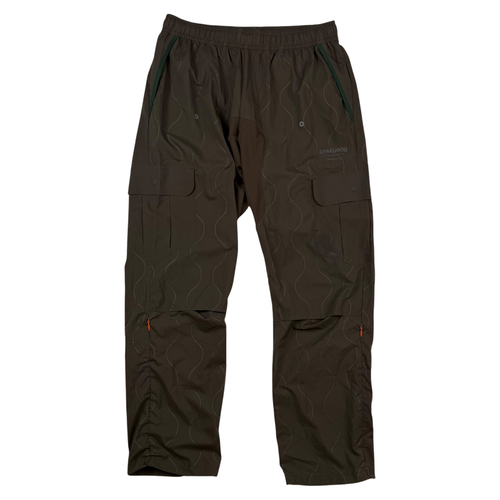 Nike x Undercover Gyakusou AW10 Technical Pants Brown/Green (Fits S-M)