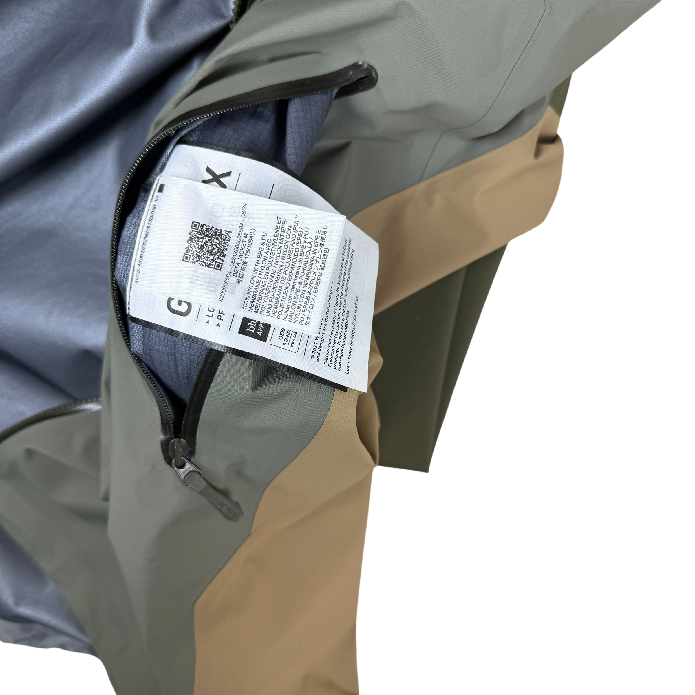 Arc’teryx AW24 Beta Goretex Jacket ‘Forage/Tatsu/Canvas’ (Size L)