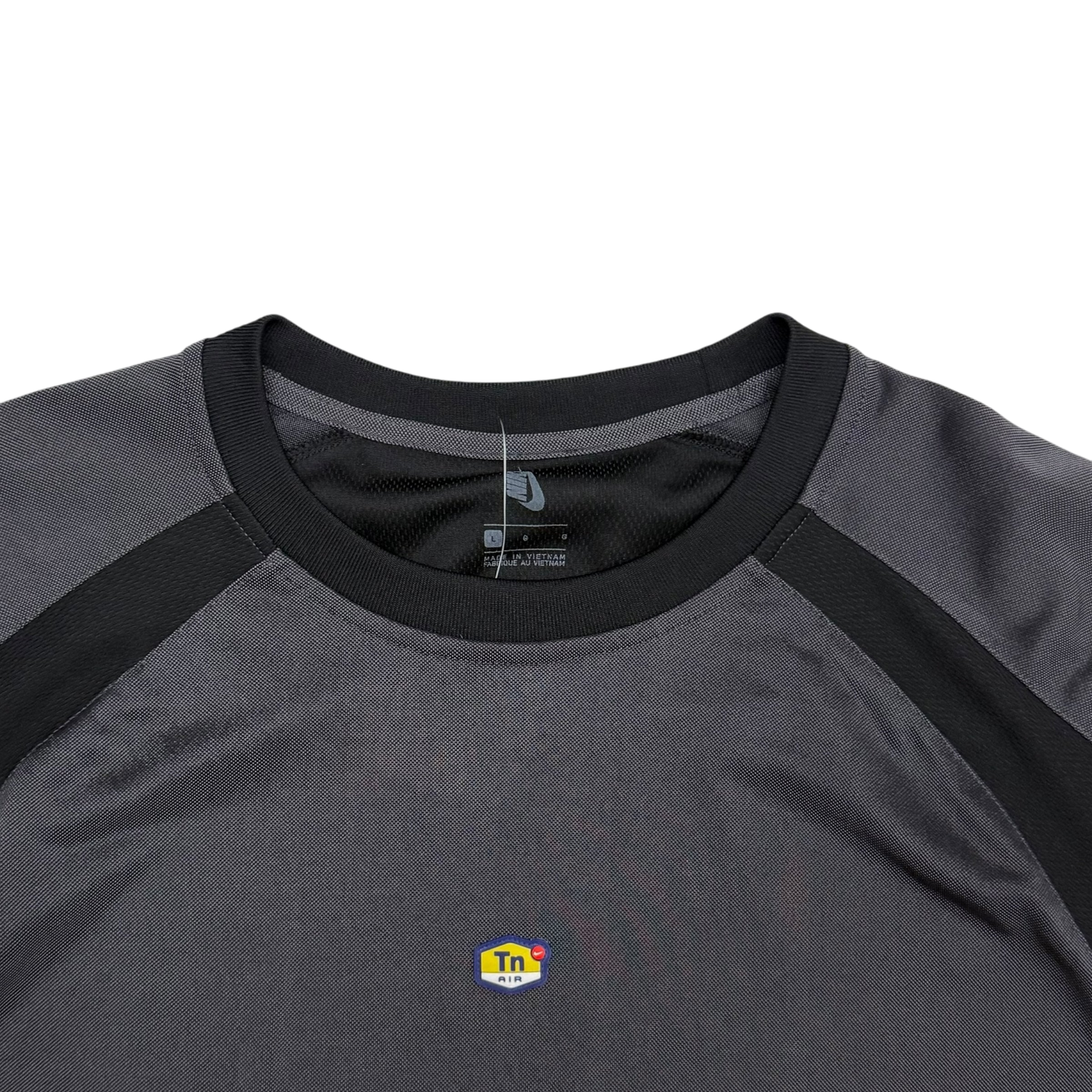 Nike TN Panelled T-Shirt Grey/Black/White (Size L)