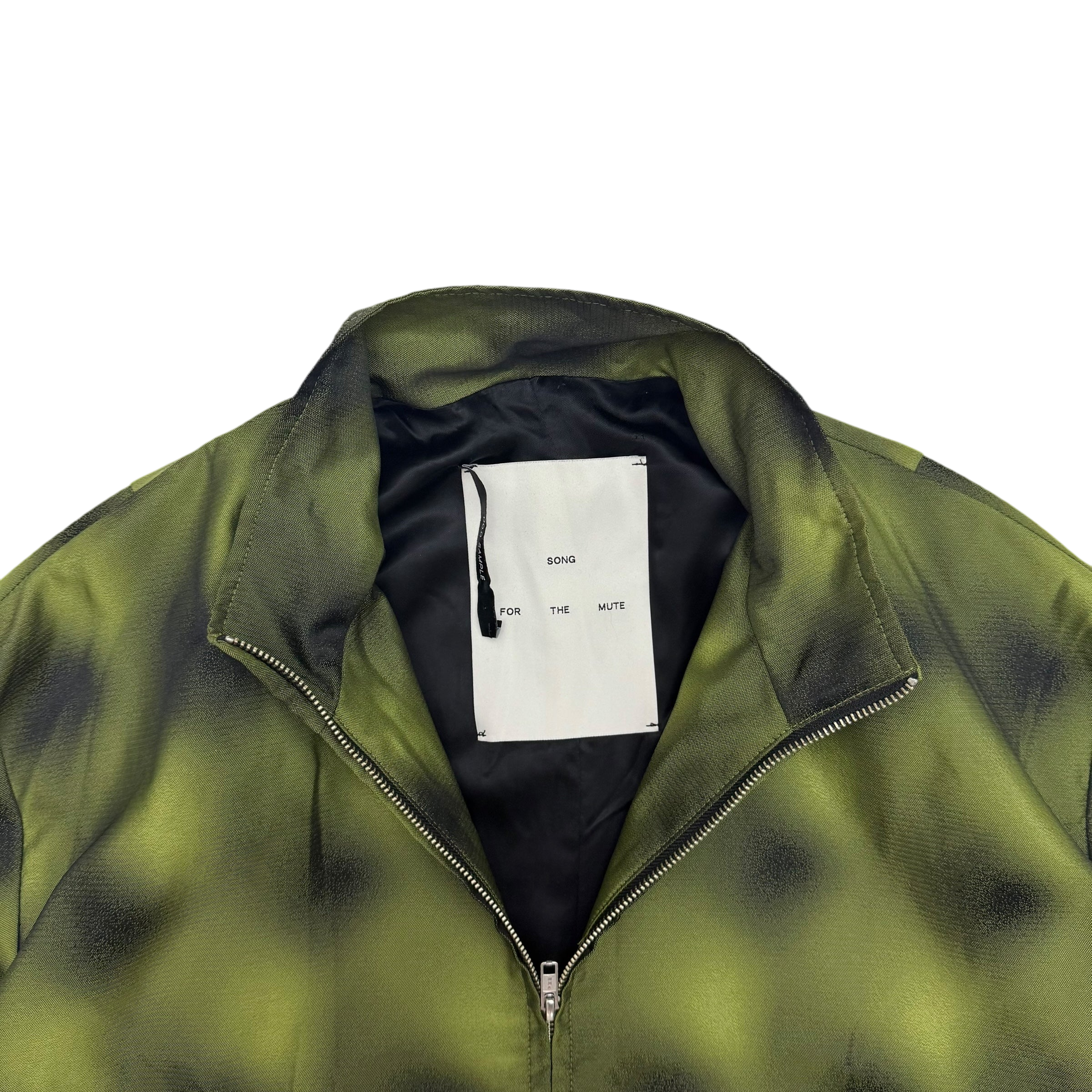 Song for the Mute SS22 Sample Les Olympiades Track Jacket Green / Black (fits M-L)