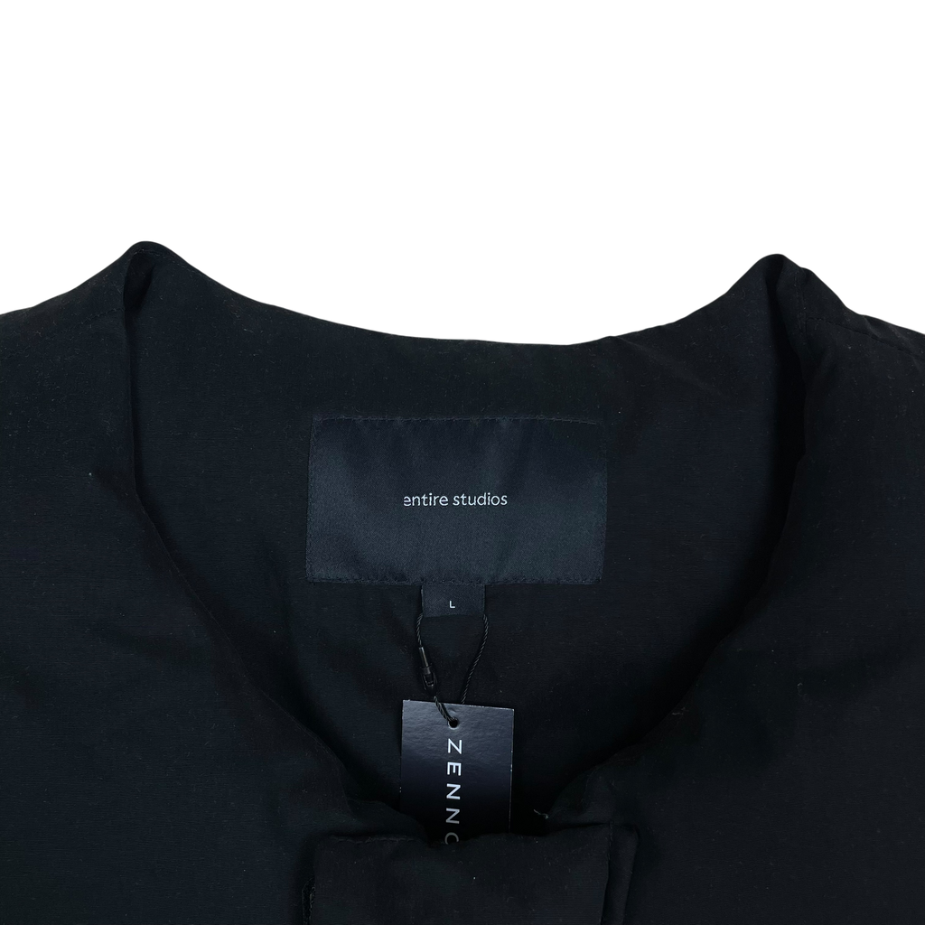 Entire Studios Down Pillow Vest Black (Size L)