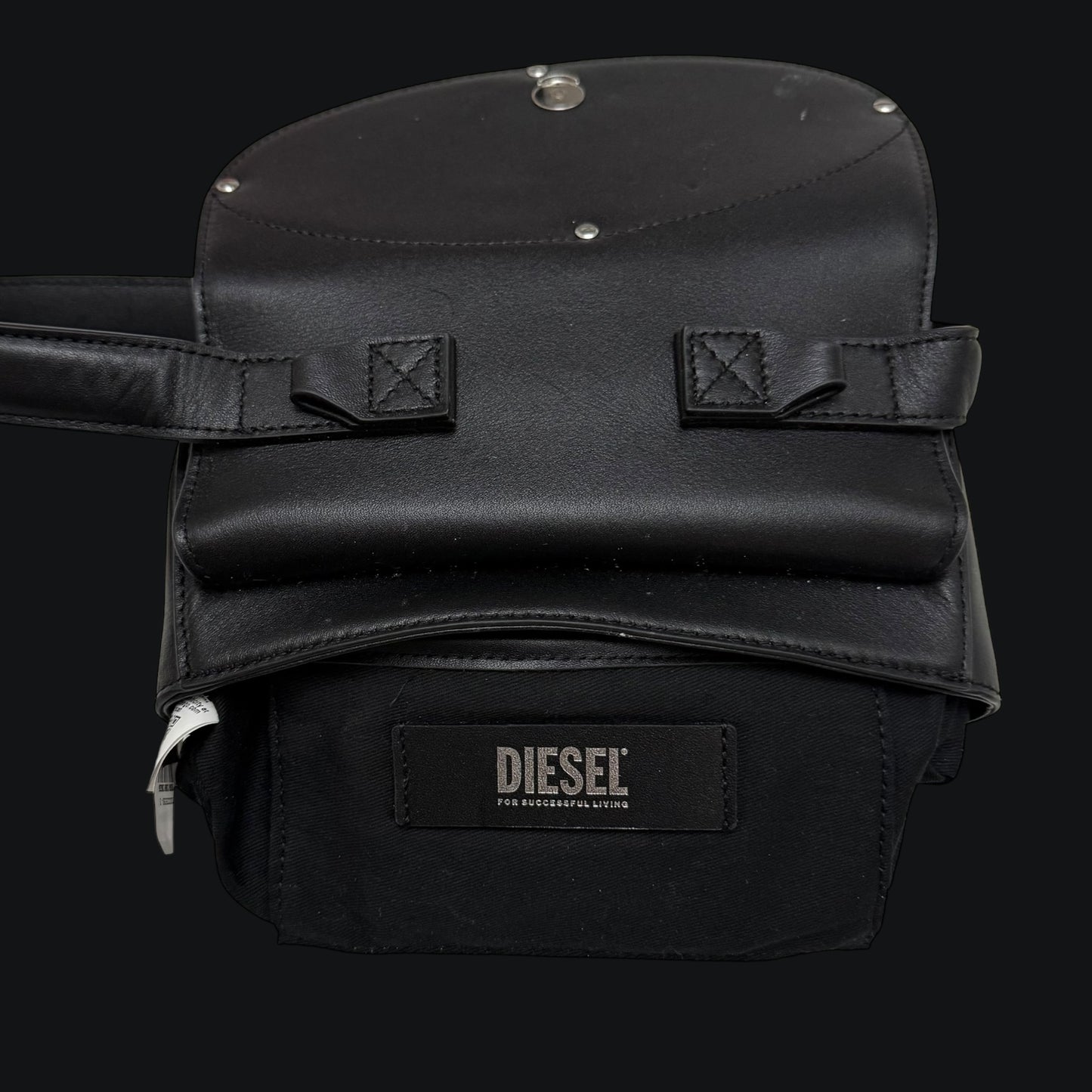 Diesel 1DR Womens Shoulder Bag Black