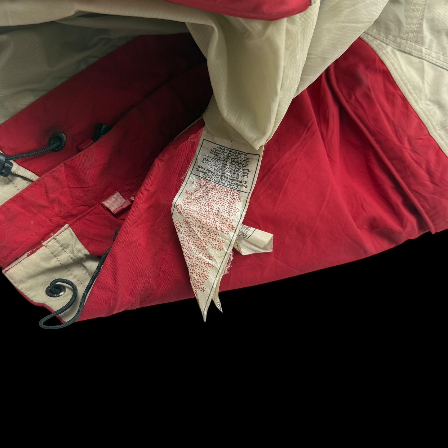 Nike ACG 00s Heavy Panelled Jacket Red/White/Grey (Fits L-XL)