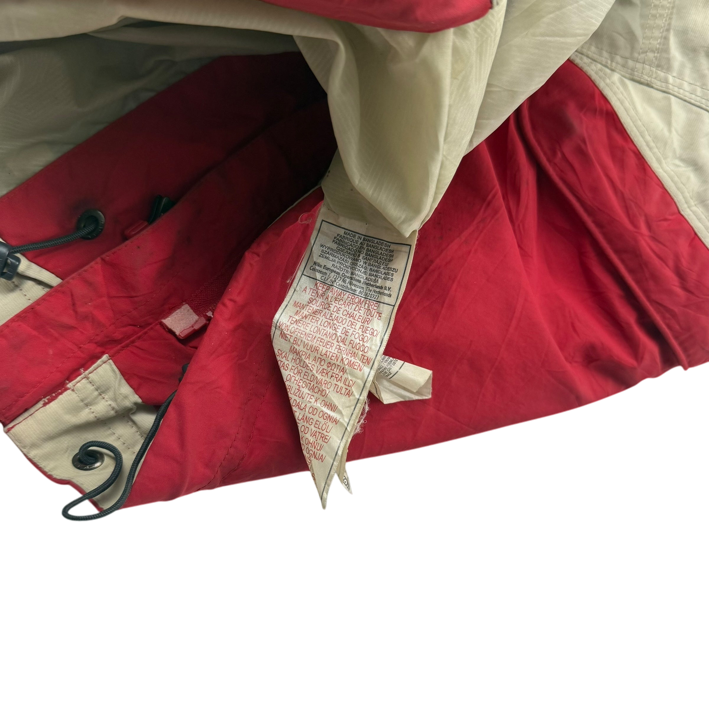 Nike ACG 00s Heavy Panelled Jacket Red/White/Grey (Fits L-XL)