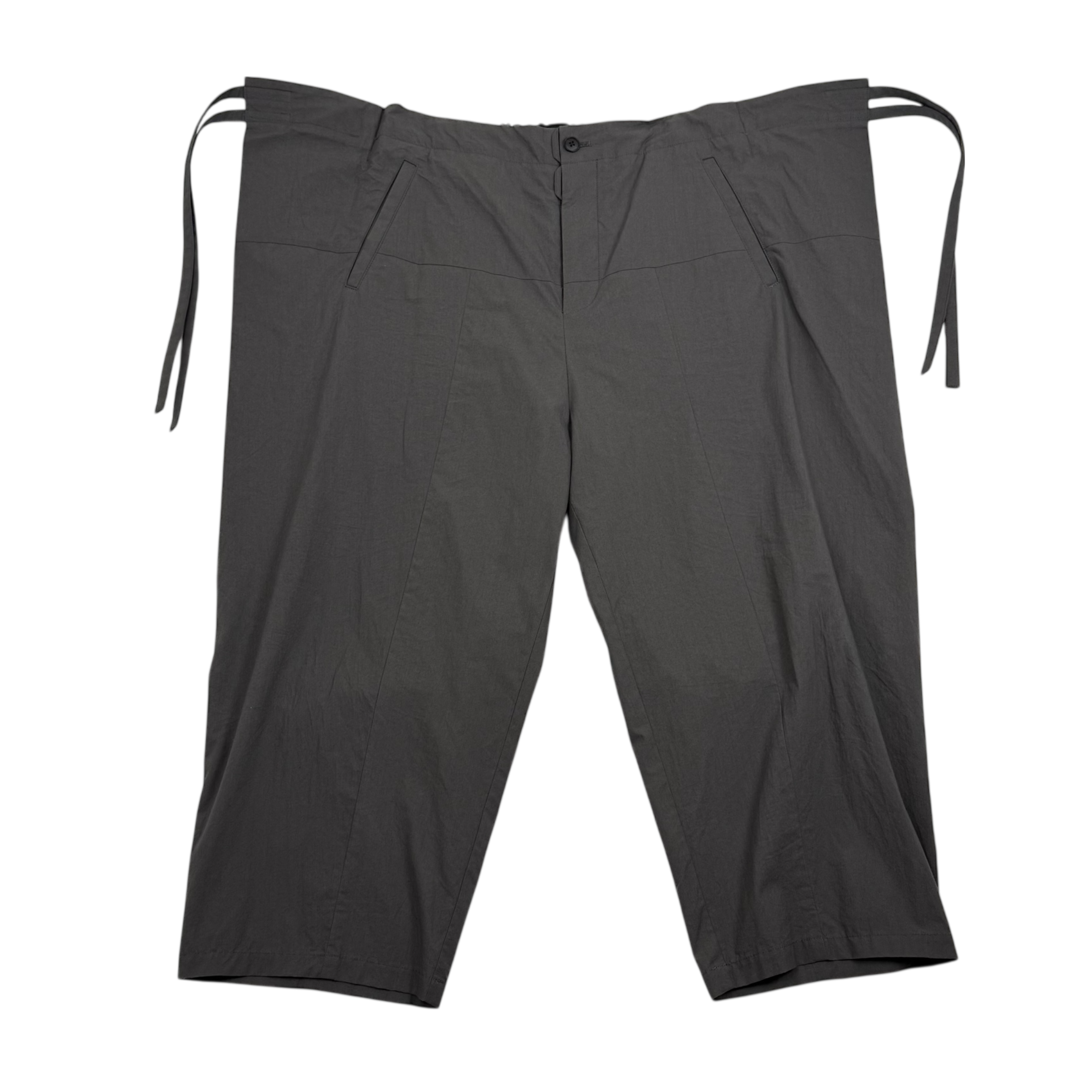 Craig Green Wrap-Detail Wide-Leg Trousers Grey (Size M)