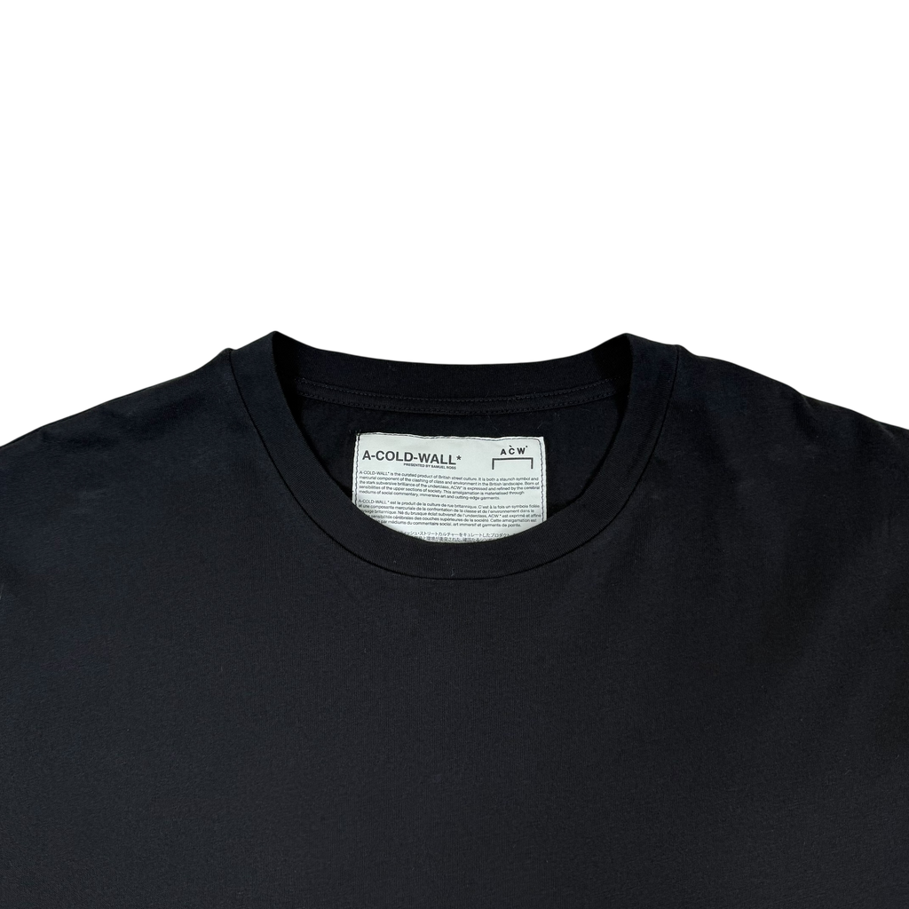 A-COLD-WALL* (ACW) Pocket T-shirt Black (Fits M-L)