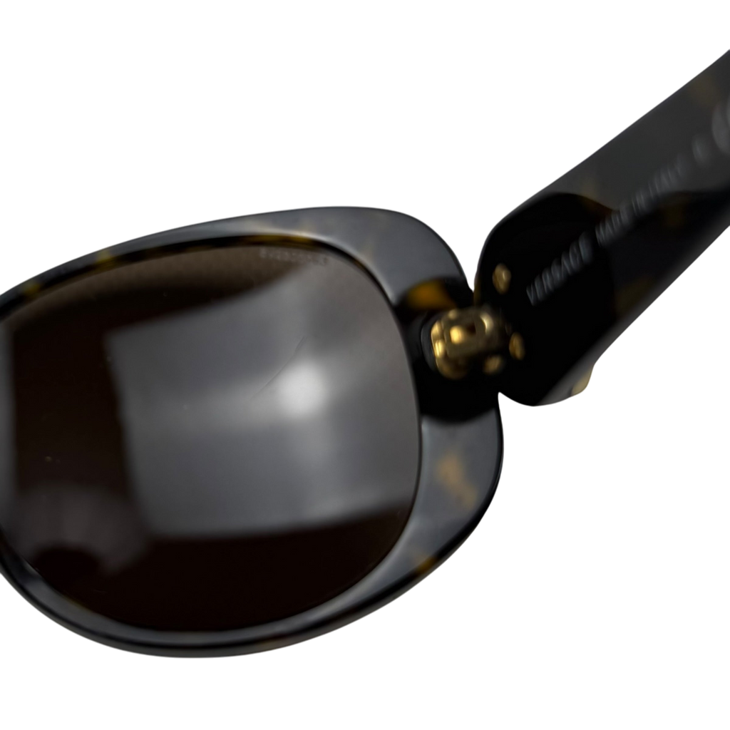 Versace Medusa Logo Sunglasses Tortoiseshell