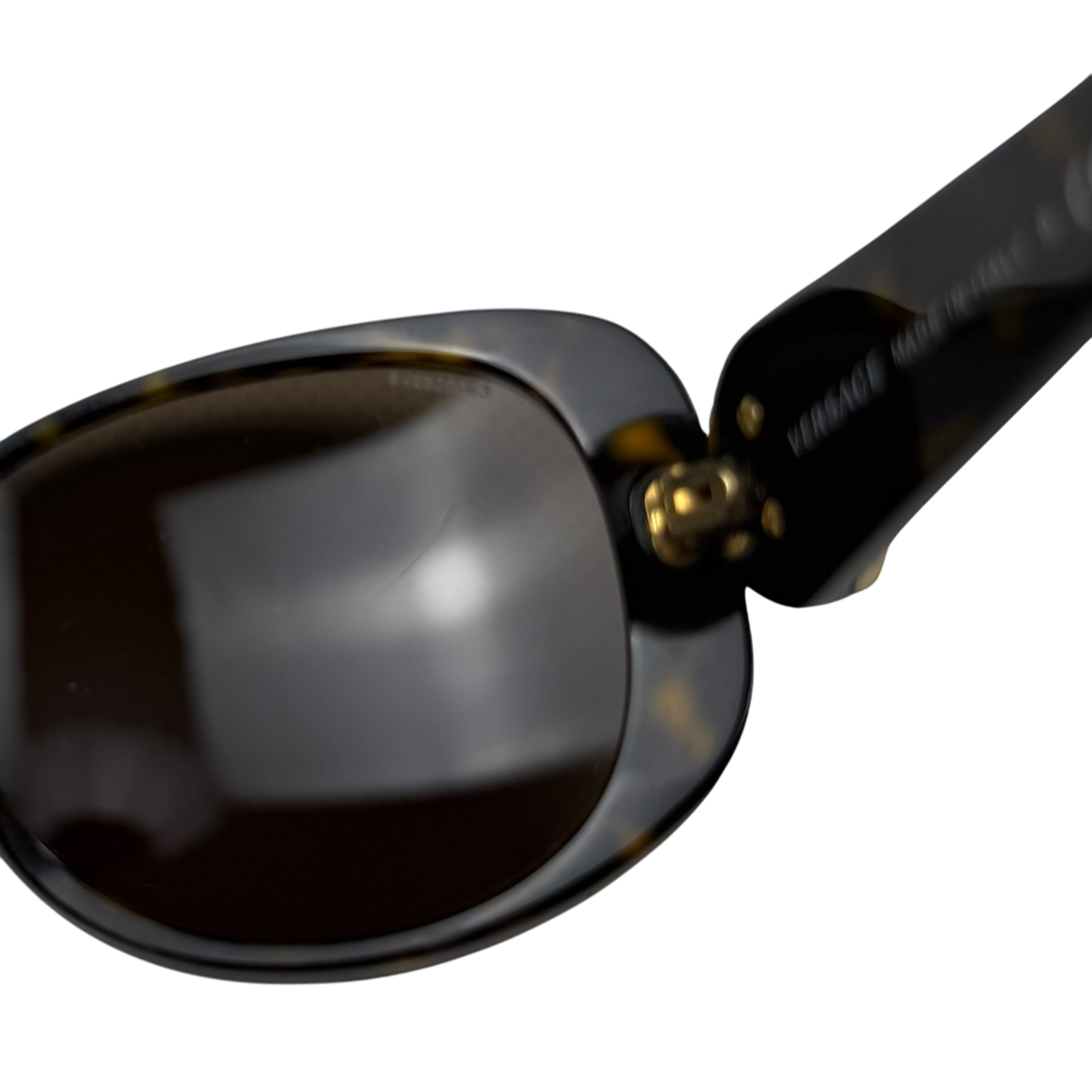 Versace Medusa Logo Sunglasses Tortoiseshell