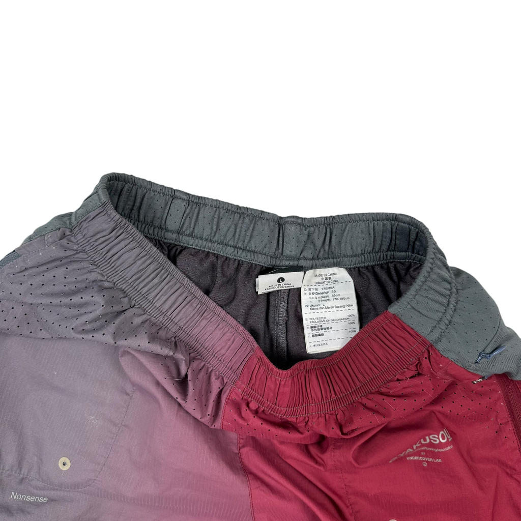 Nike x Undercover Gyakusou SS13 Running Shorts Red/Grey (Fits M)