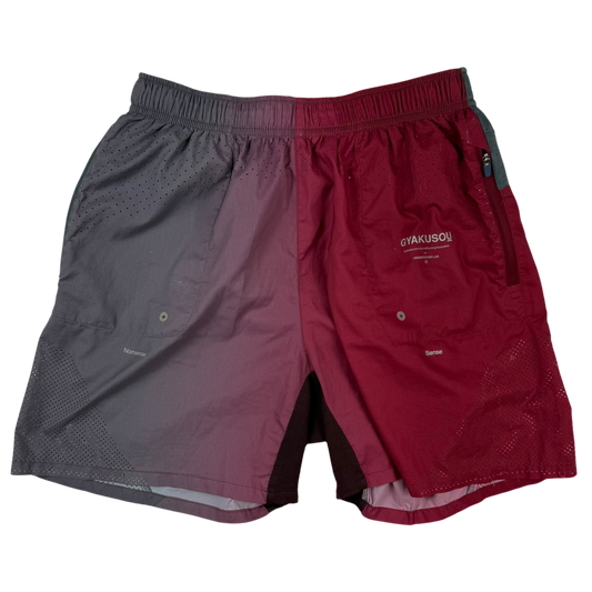 Nike x Undercover Gyakusou SS13 Running Shorts Red/Grey (Fits M)