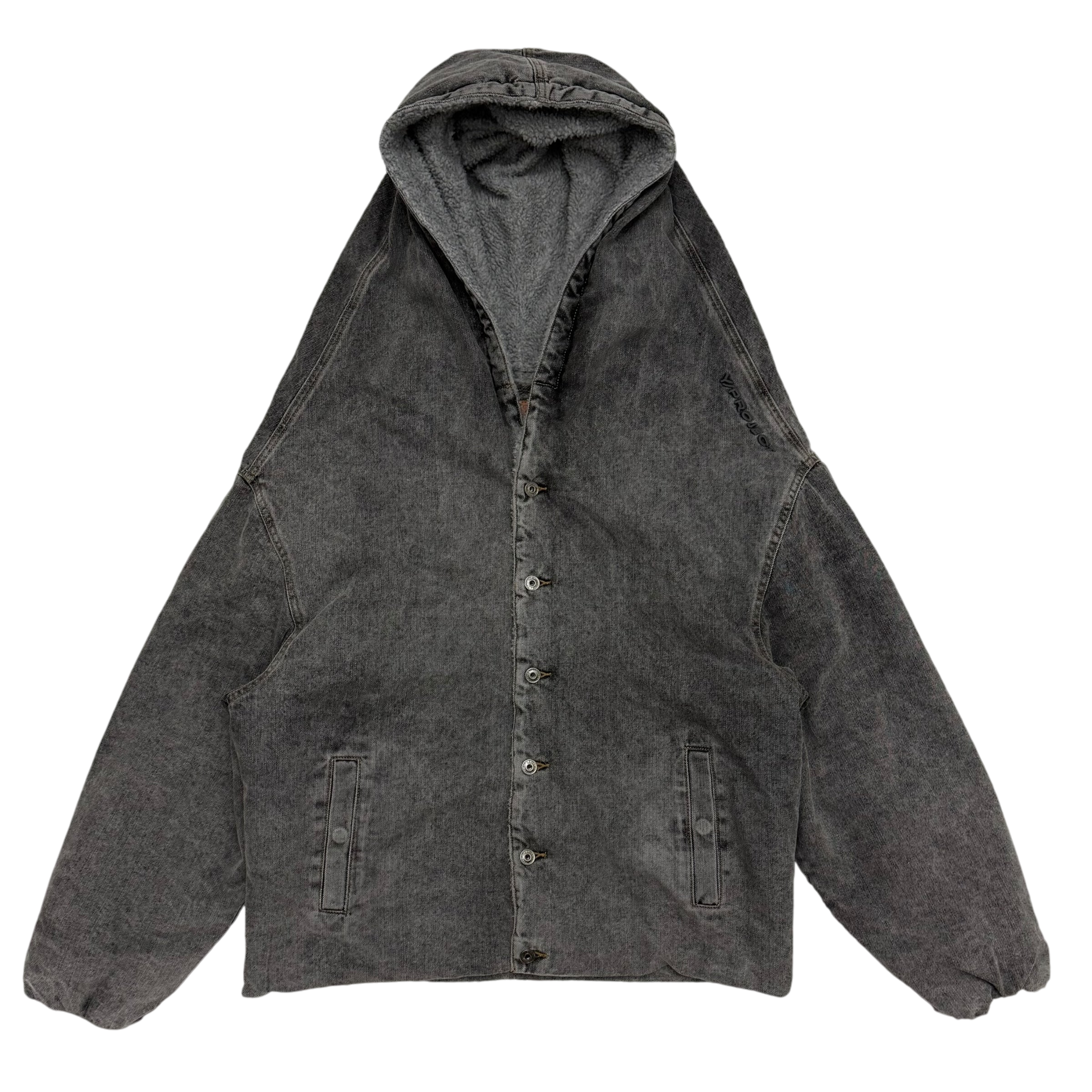 Y/Project Monster Denim Jacket Grey (Fits L-XL)