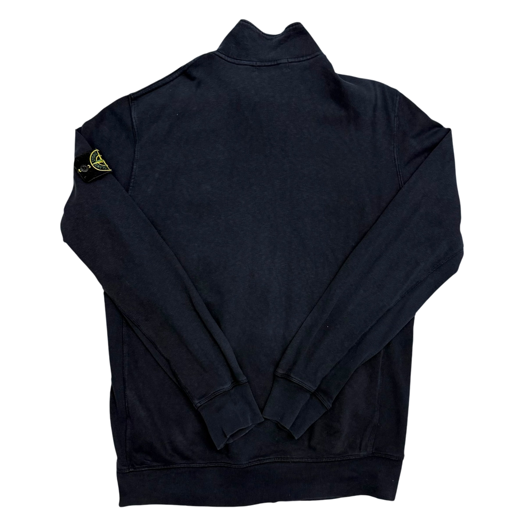Stone Island Full Zip Sweatshirt Navy(Size XXL)