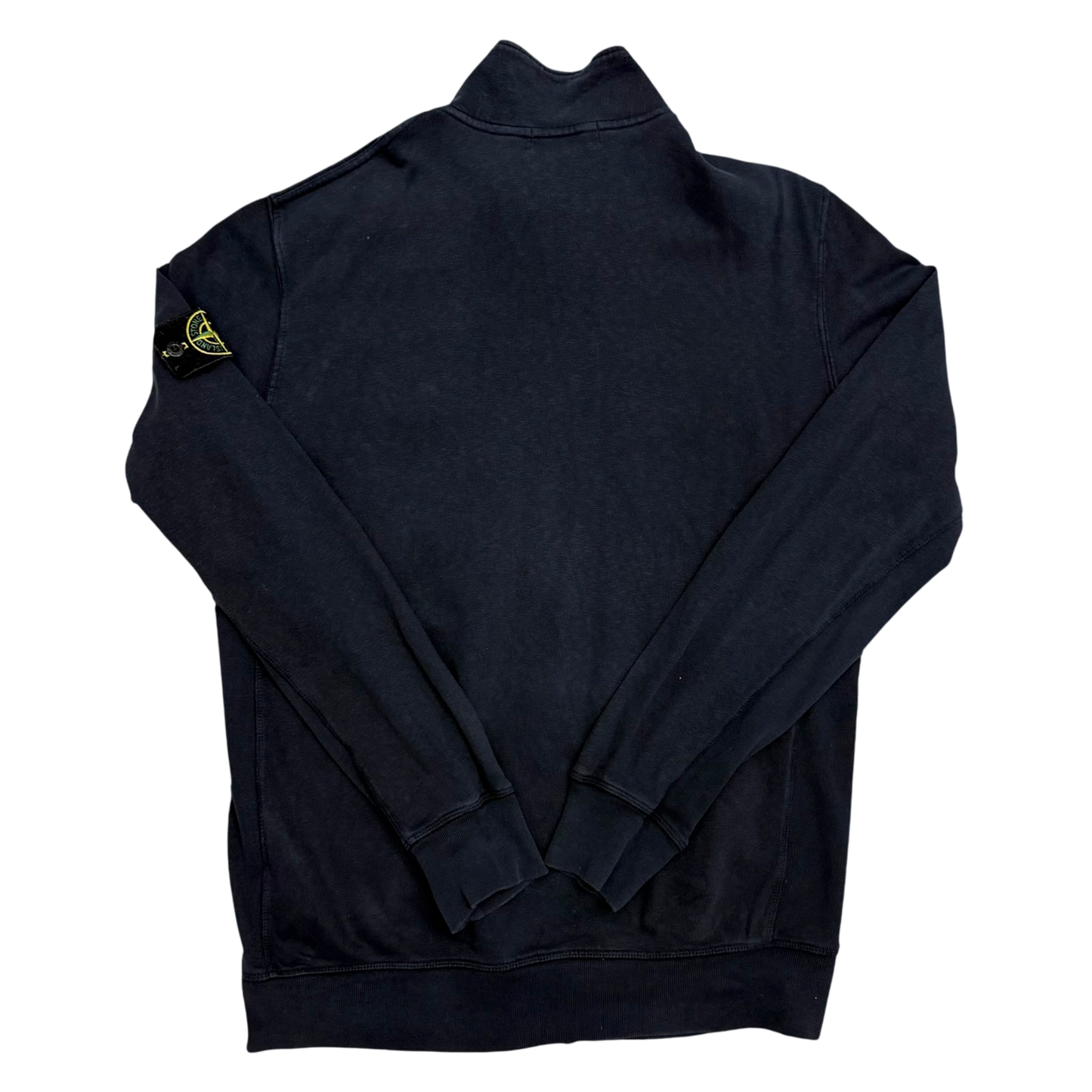 Stone Island Full Zip Sweatshirt Navy(Size XXL)