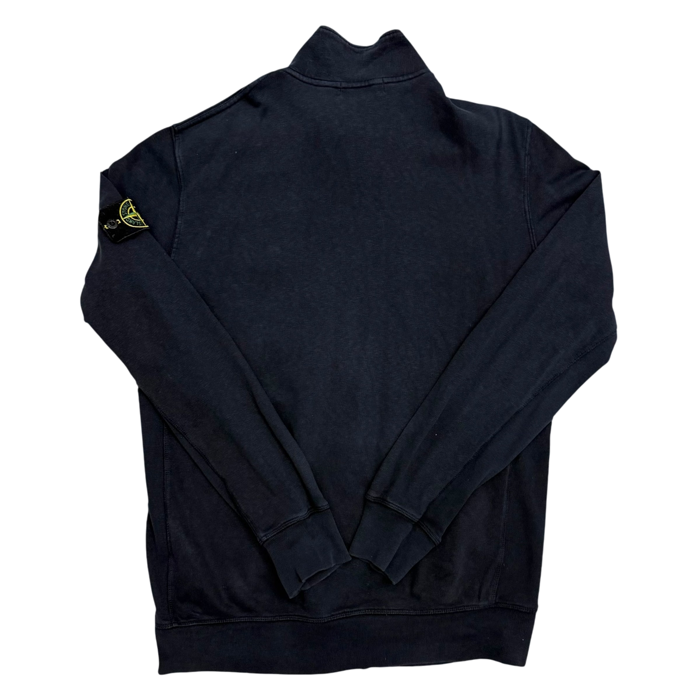 Stone Island Full Zip Sweatshirt Navy(Size XXL)