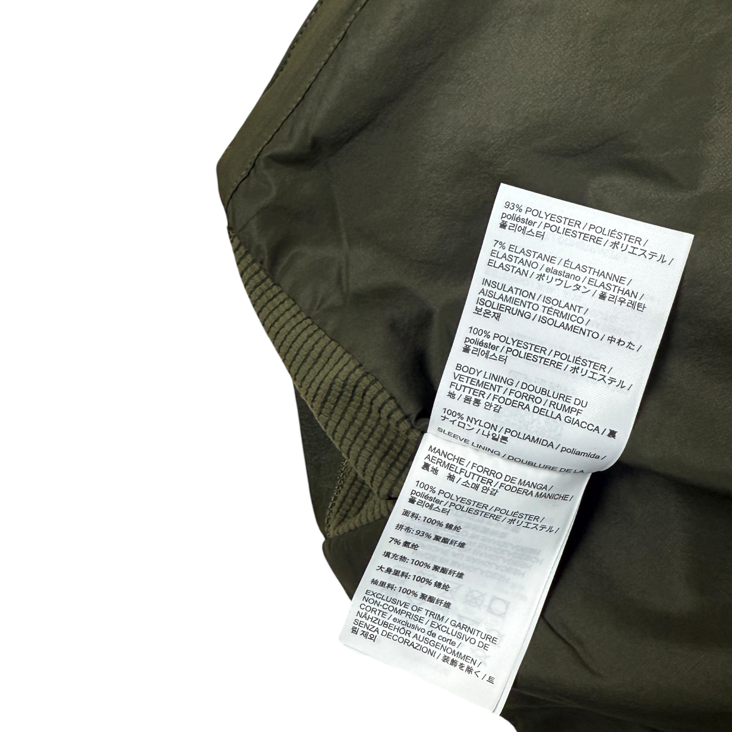 Arc’teryx Atom SL Down Hooded Jacket Khaki Green (Size L)